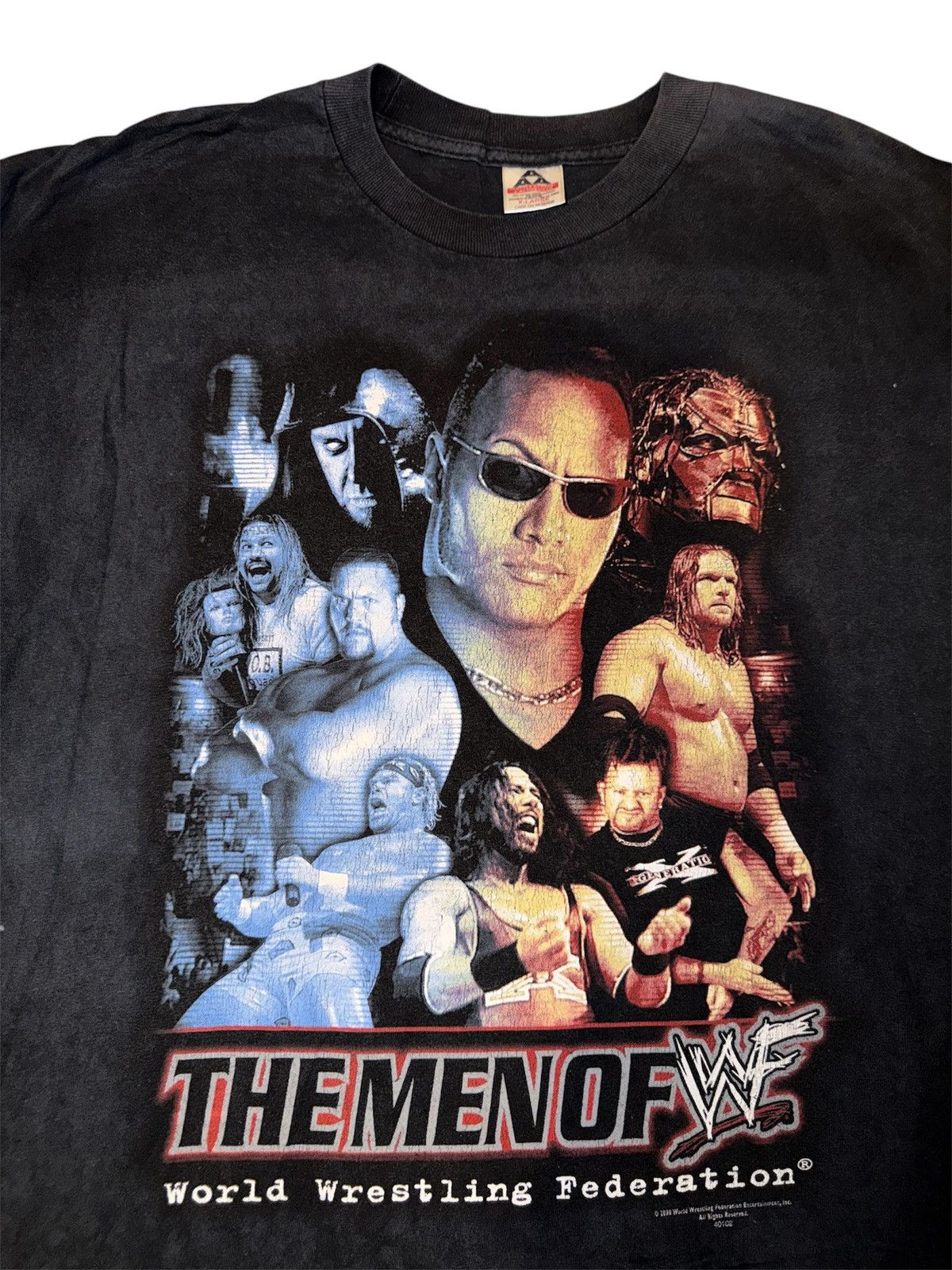 WWF WWF Vintage 1990s ‘The Men Of WWF’ T-shirt Size US XL / EU 56 / 4 - 3 Thumbnail