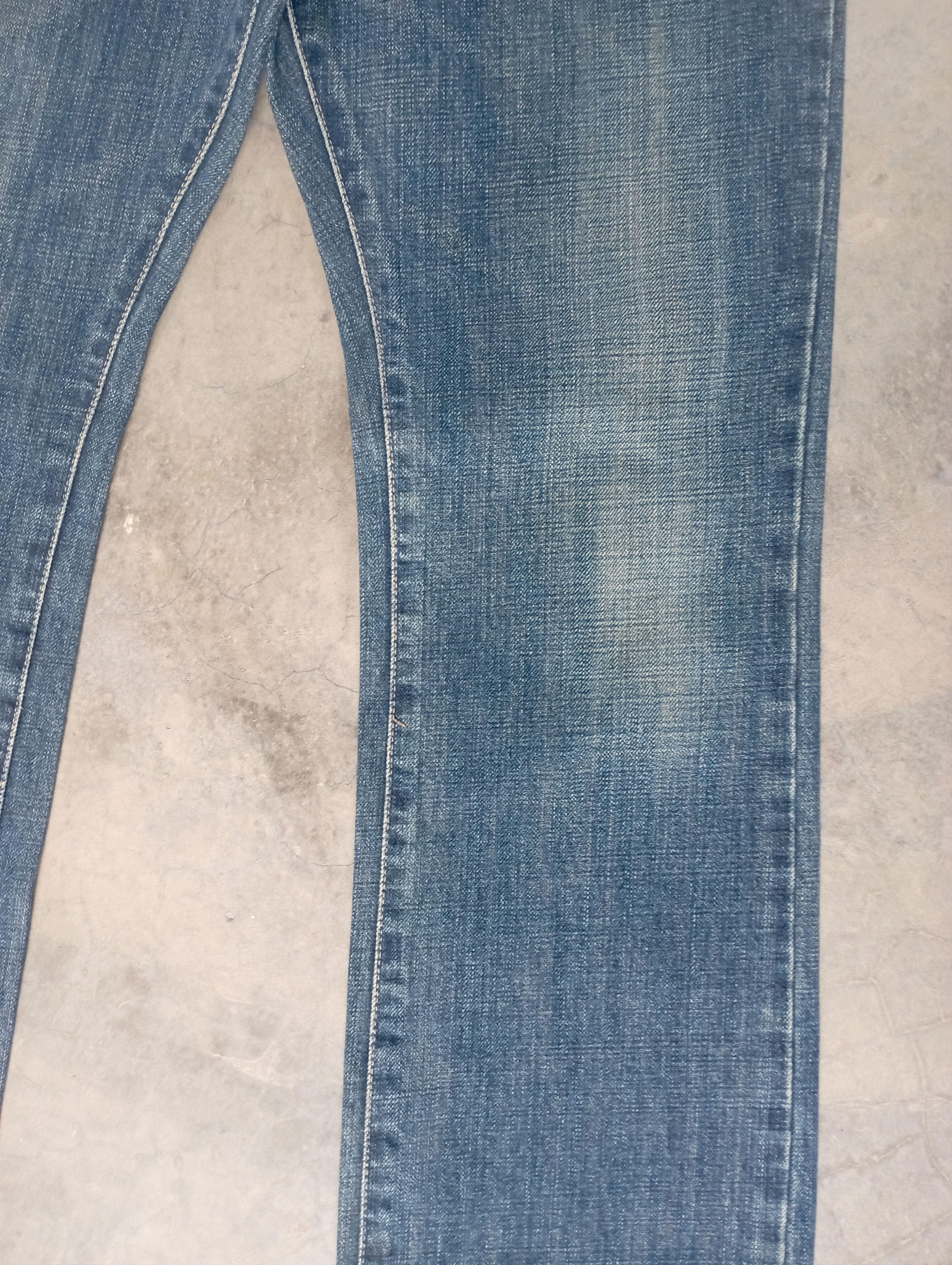 Issey Miyake Issey Miyake Tete Homme Stone Wash Distressed Denim Size US 31 - 4 Thumbnail