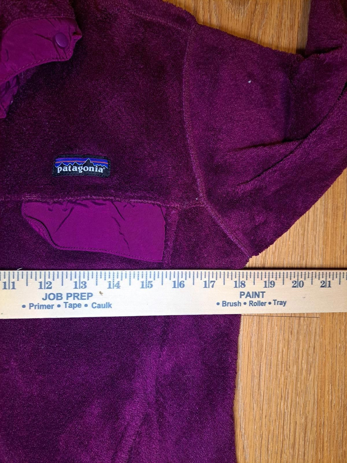 Patagonia Patagonia Snap T Pullover Mens Medium Burgundy Polartec Size US M / EU 48-50 / 2 - 7 Thumbnail