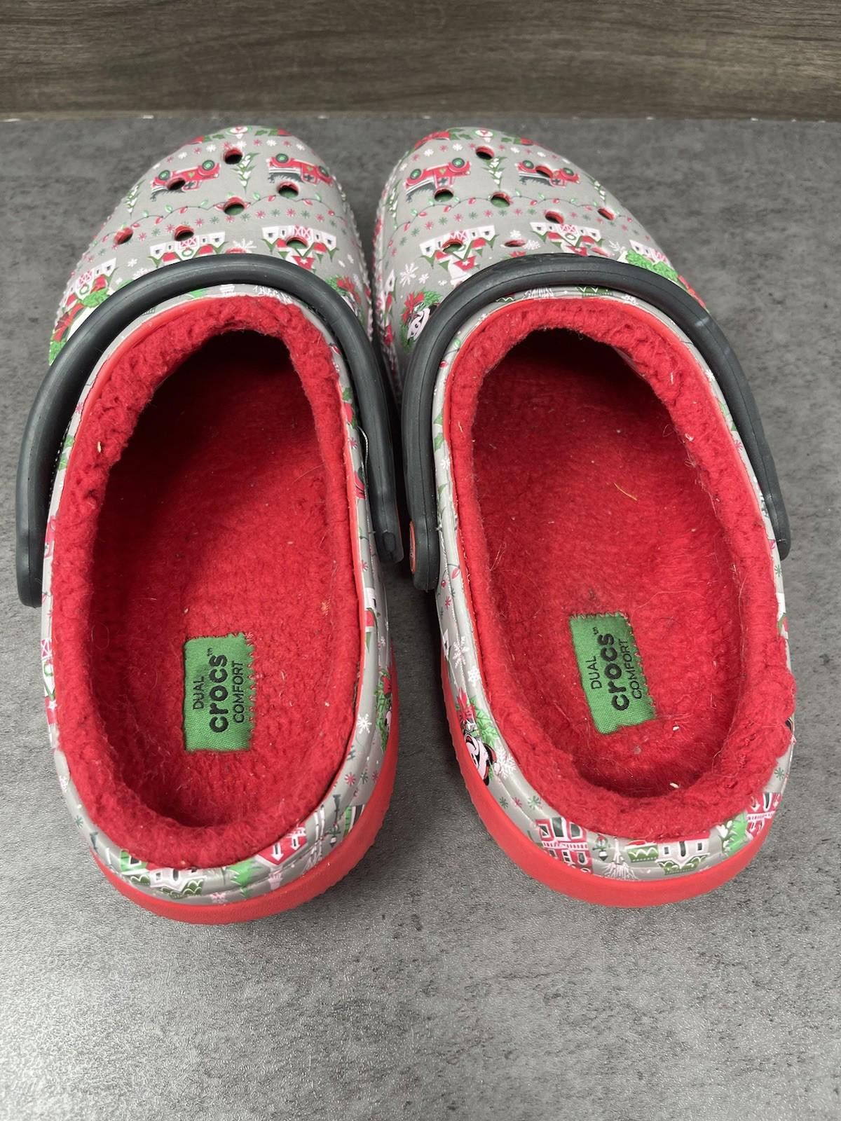 Crocs Crocs Classic Holiday Lined Clogs Womens Size 8 Christmas Size US 8 / IT 38 - 6 Thumbnail