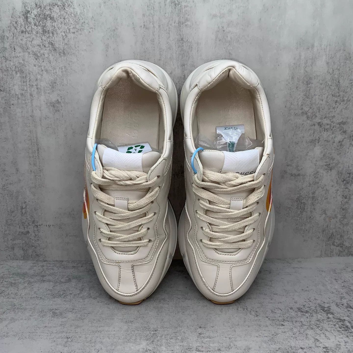 Gucci Gucci Heart Dad Sneakers women's 36 95 New JZ1824 Size US 5.5 / IT 35.5 - 6 Thumbnail