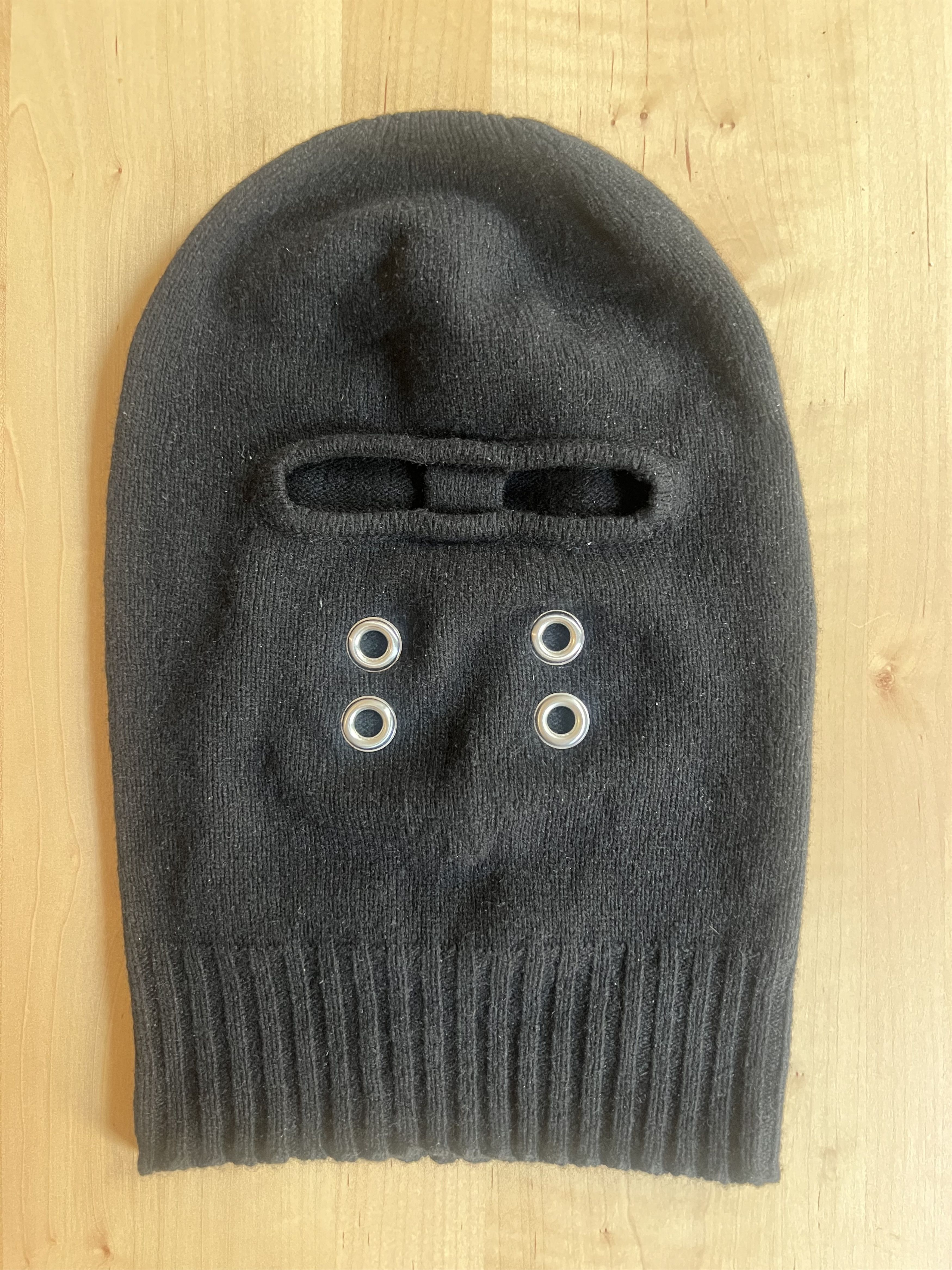 Rick Owens Rick Ownes Cashmere Gimp Balaclava | Grailed