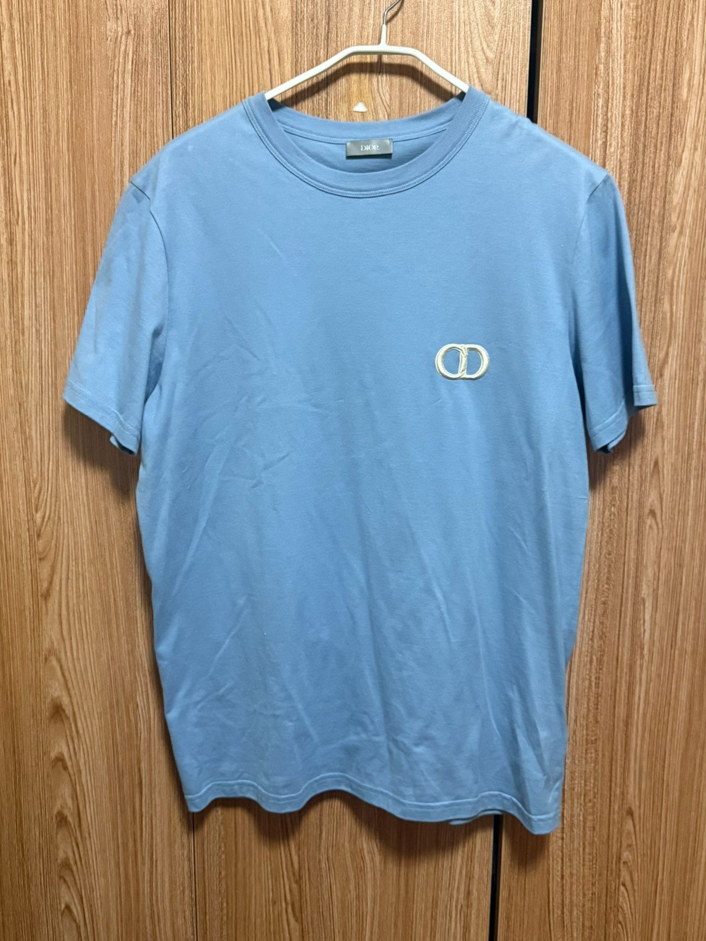 Dior Dior SS25 CD Icon Embroidered Cotton Jersey T-Shirt Size US L / EU 52-54 / 3 - 1 Thumbnail