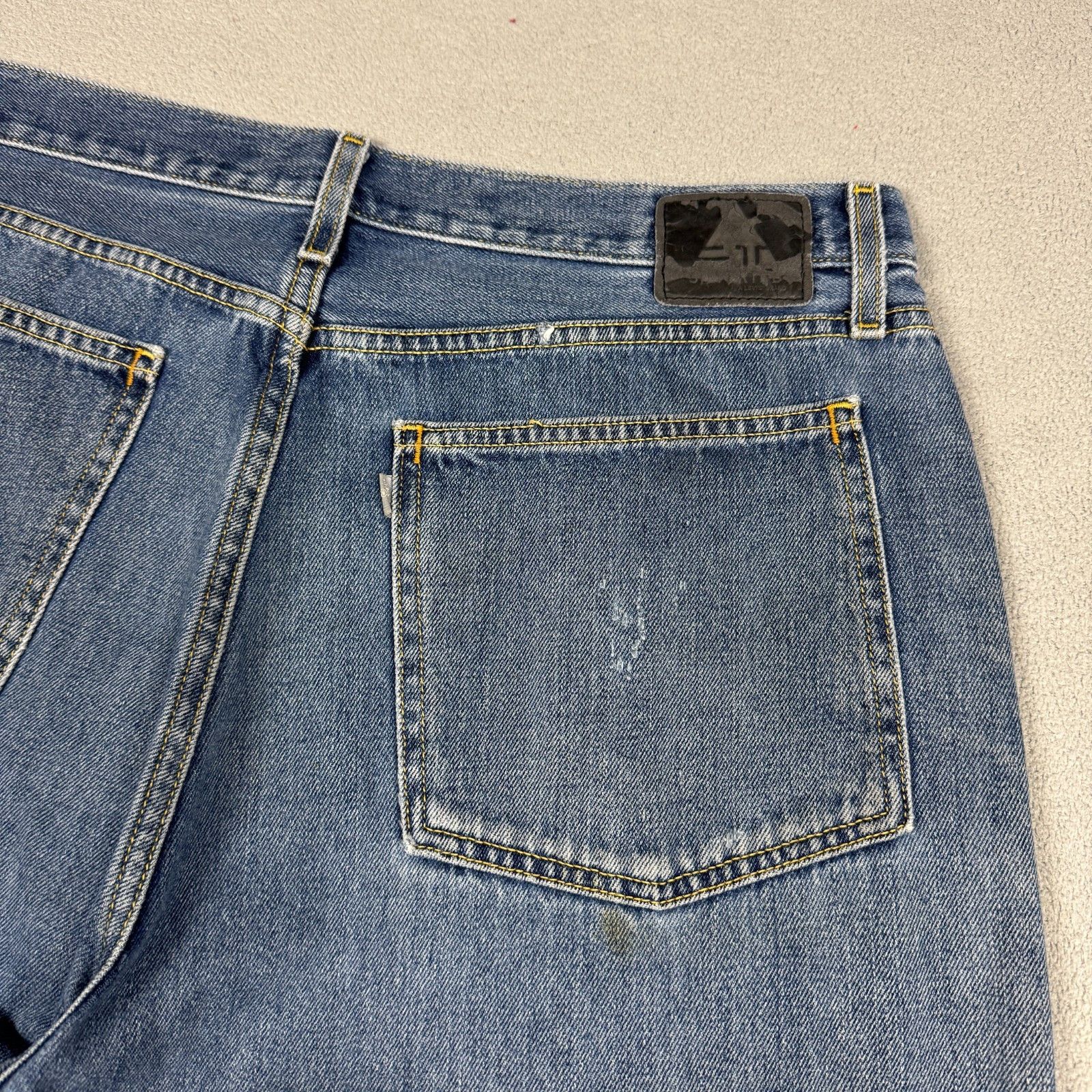 Levi's VTG Levi's SilverTab Low Loose Baggy Faded Stained W38 L32 Size US 38 / EU 54 - 9 Thumbnail