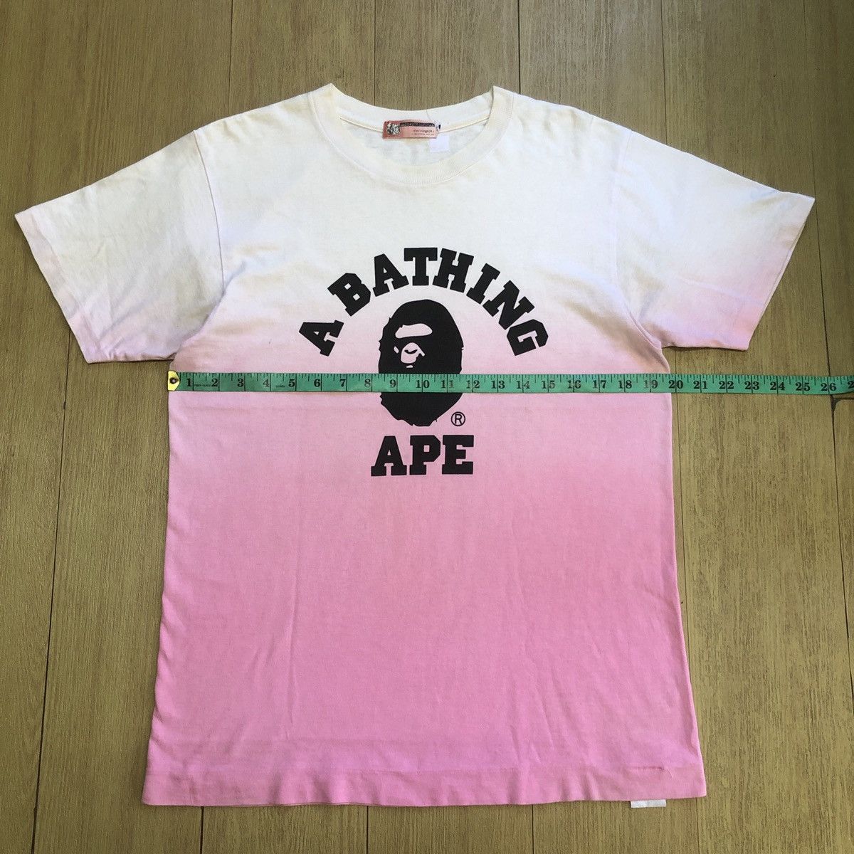 Bape Og Vintage Gradient A Bathing Ape College Tee Size US M / EU 48-50 / 2 - 6 Thumbnail