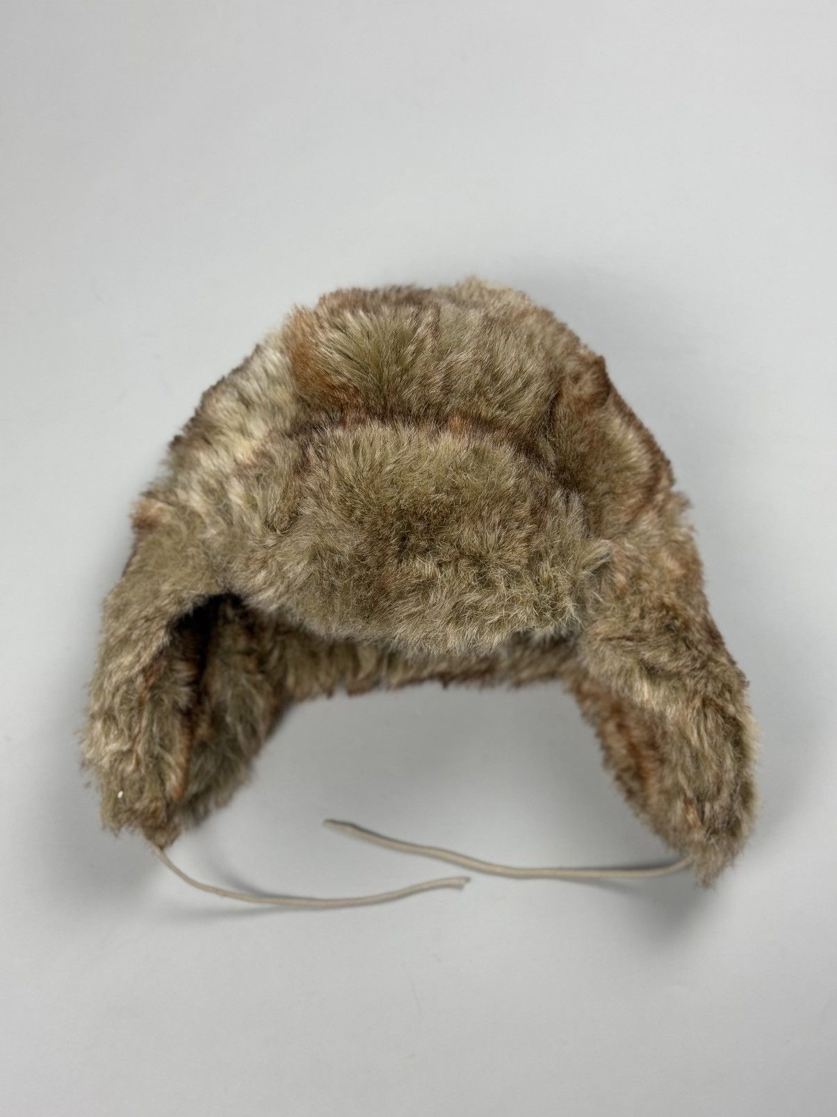 Other Vintage Ushanka Faux Fur Fuzzy Trapper Hat One Size Size ONE SIZE - 2 Thumbnail