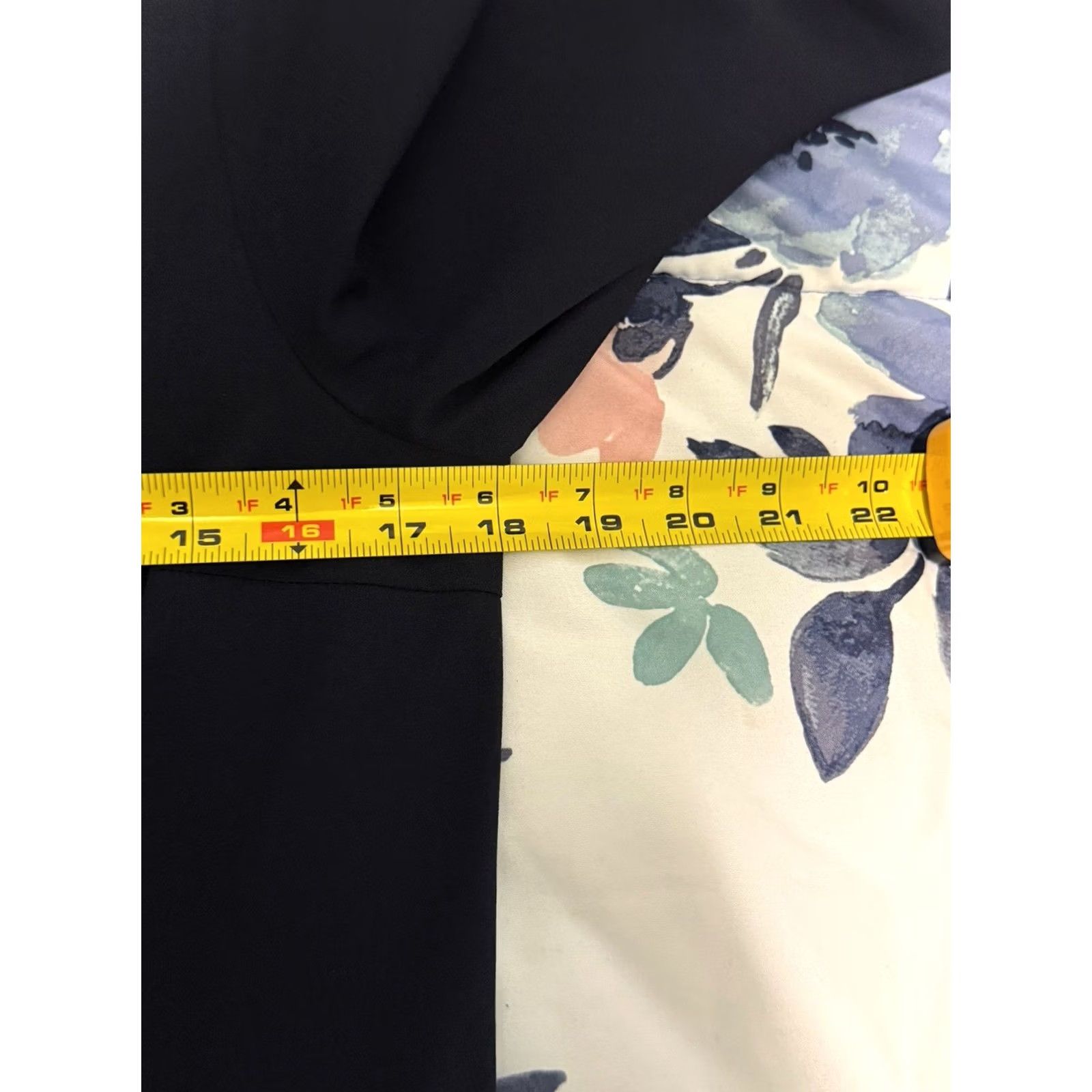 Vintage Tuckernuck Shirt Dress XS Navy Crepe Royal A-Line Women XS Blue Size XS / US 0-2 / IT 36-38 - 6 Thumbnail
