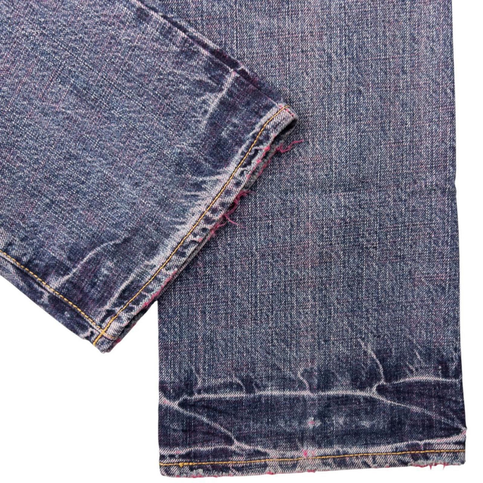 Dries Van Noten Vintage PPFM Distressed Denim Jeans Size W33 Size US 33 - 7 Thumbnail