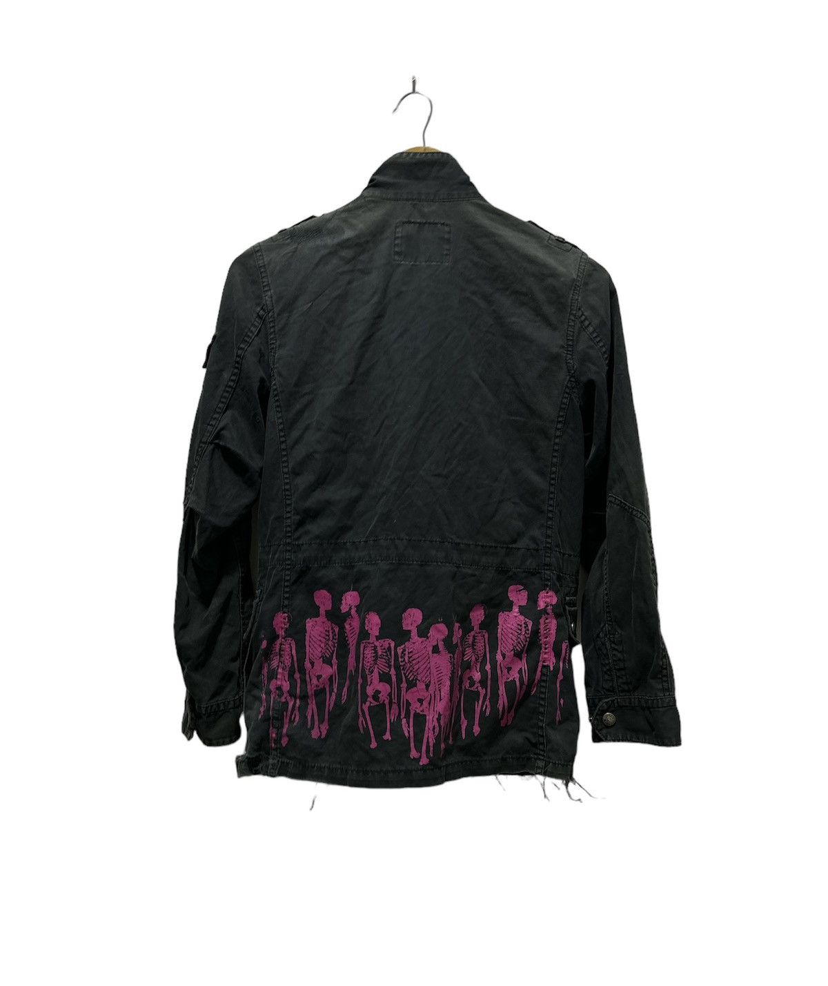 Hysteric Glamour Hysteric Glamour Jacket too Fucked To Dunk skeleton Design Size US S / EU 44-46 / 1 - 2 Thumbnail