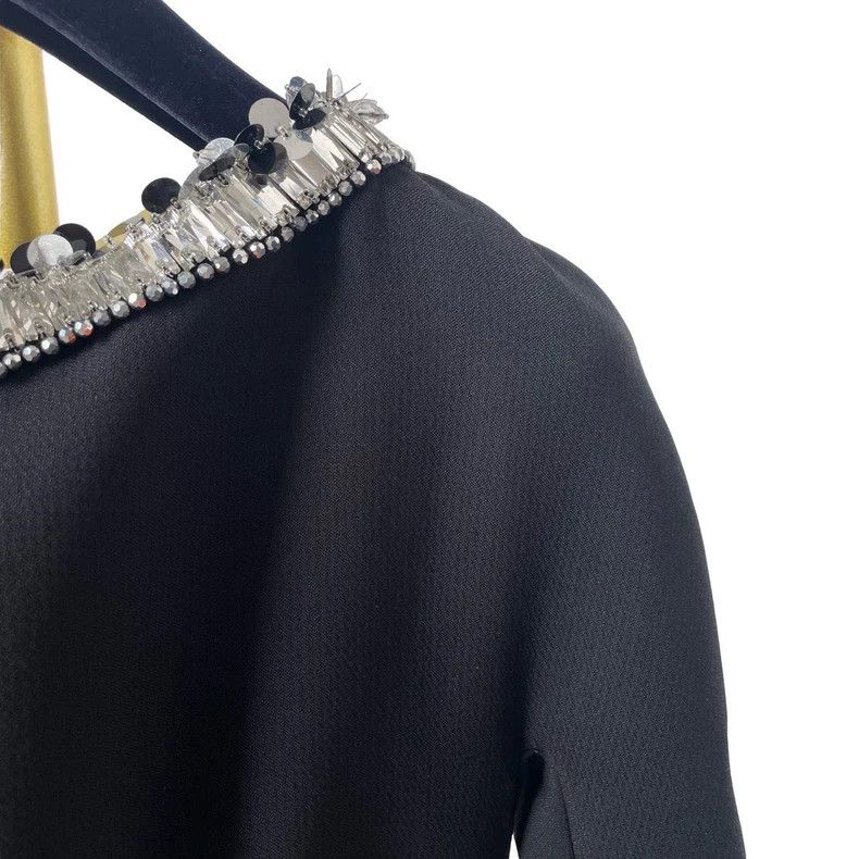 Prada Prada Black women's shiny diamond banquet dress 2501-Nextar Size XS / US 0-2 / IT 36-38 - 3 Thumbnail