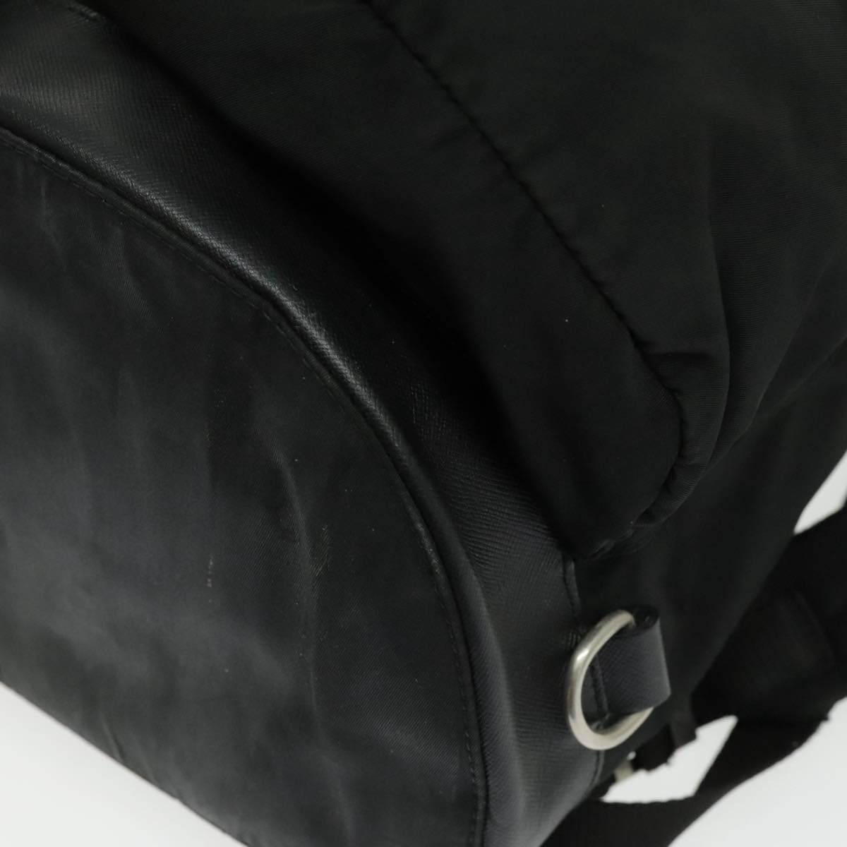 Prada PRADA Backpack Nylon Black Silver Size ONE SIZE - 16 Thumbnail