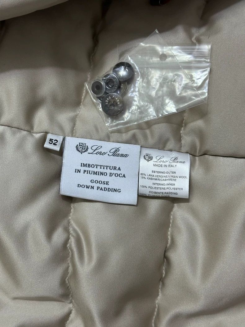Loro Piana LORO PIANA Sheep and goose down jackets for travelers Size US XL / EU 56 / 4 - 5 Thumbnail