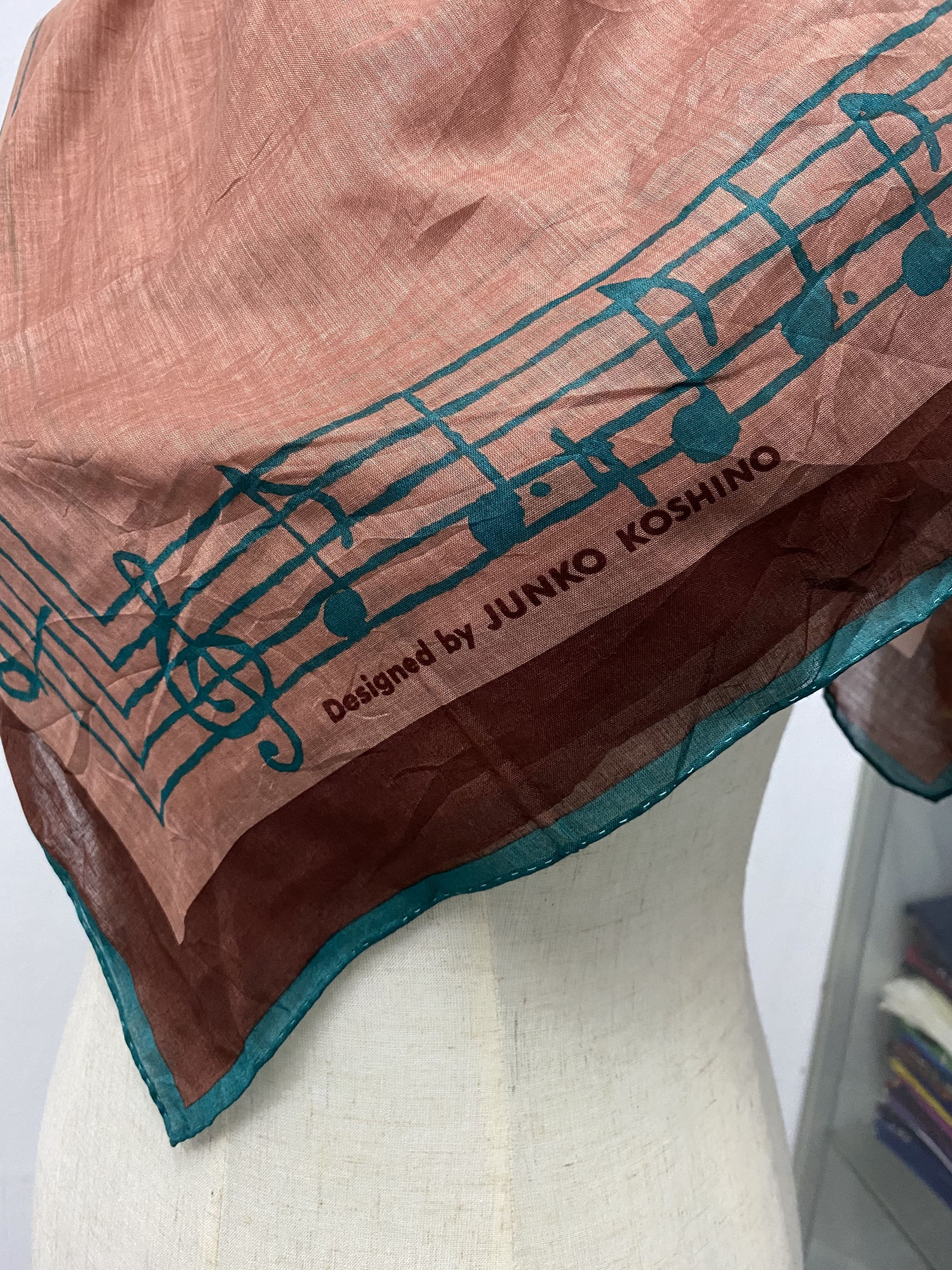 Japanese Brand × Mr. Junko × Vintage Junko Koshino Scarf Size ONE SIZE - 2 Thumbnail