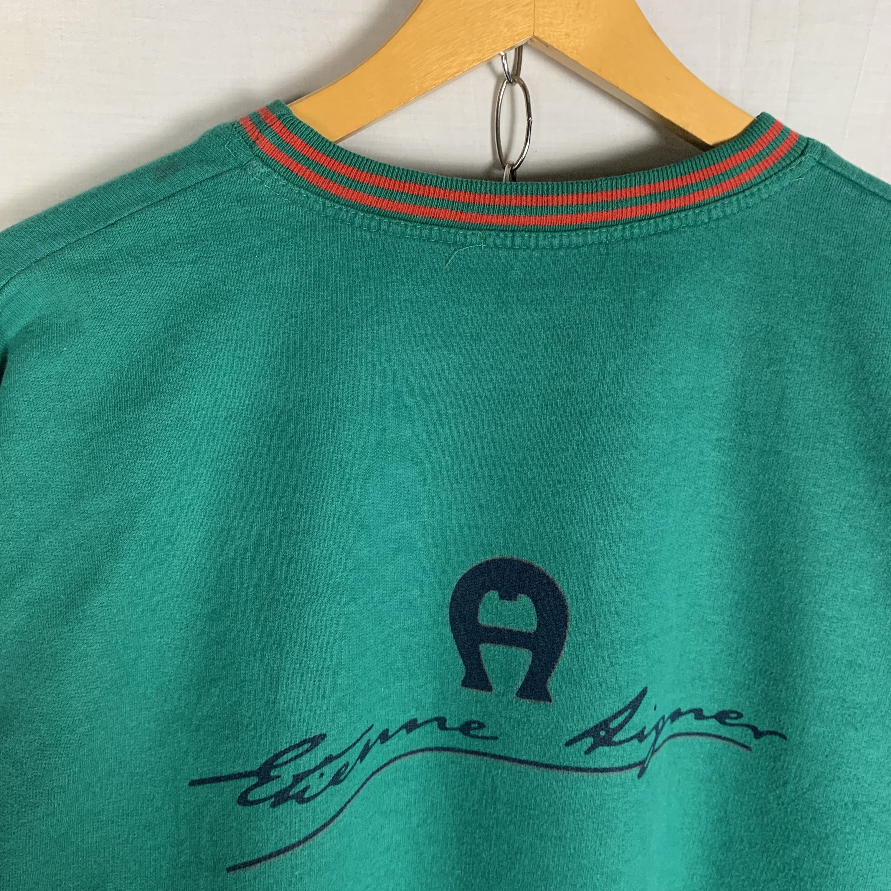 Aigner Vintage 90s Etienne Aigner Sweatshirt Crewneck Size US M / EU 48-50 / 2 - 2 Thumbnail