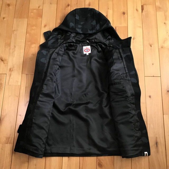 Bape × Nigo BAPE Black camo Wool Duffle Coat a bathing ape NIGO Size US S / EU 44-46 / 1 - 6 Thumbnail