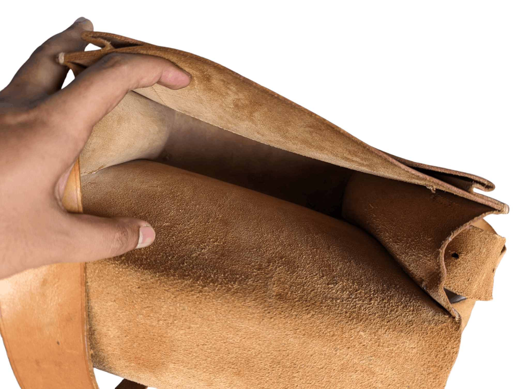 Leather PORTER LEATHER MESSENGER BAG MADE IN JAPAN Size ONE SIZE - 7 Thumbnail