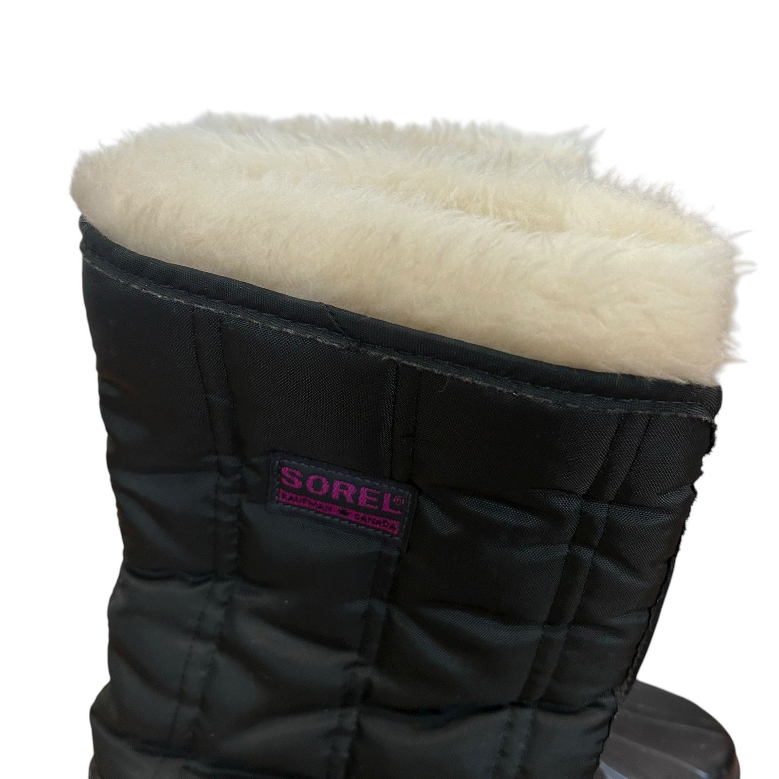 SOREL Sorel Kaufman Canada Black Insulated Snow Boots Sz 8 Size US 8 / IT 38 - 2 Thumbnail