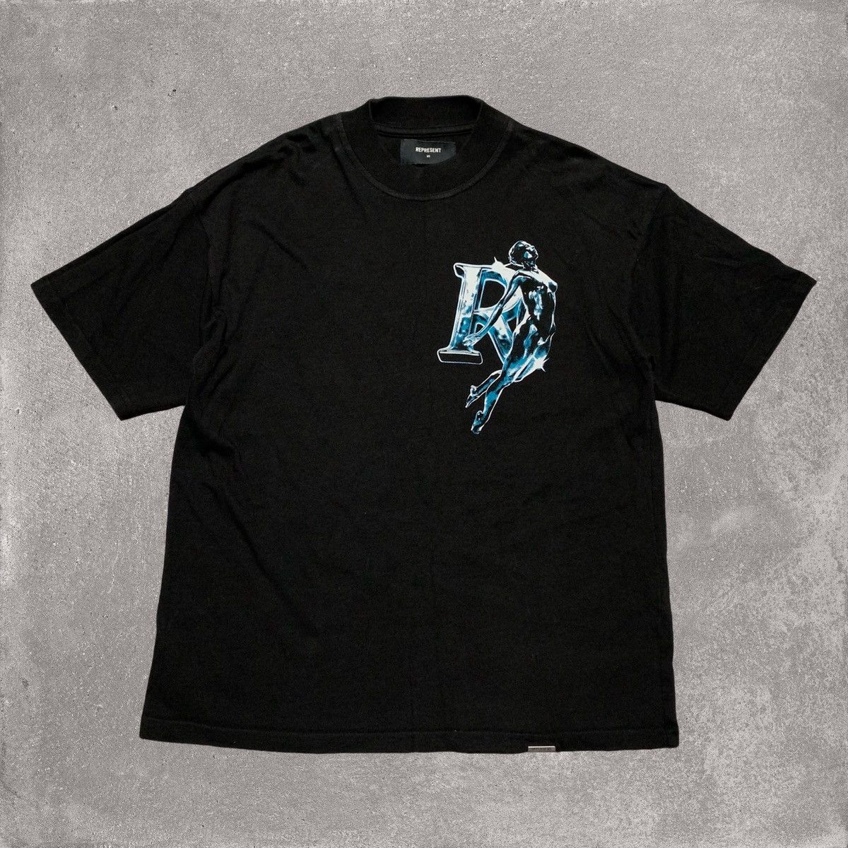 Represent Clo. Represent XS Chrome Angel Jet Black Tee Size US XS / EU 42 / 0 - 1 Thumbnail