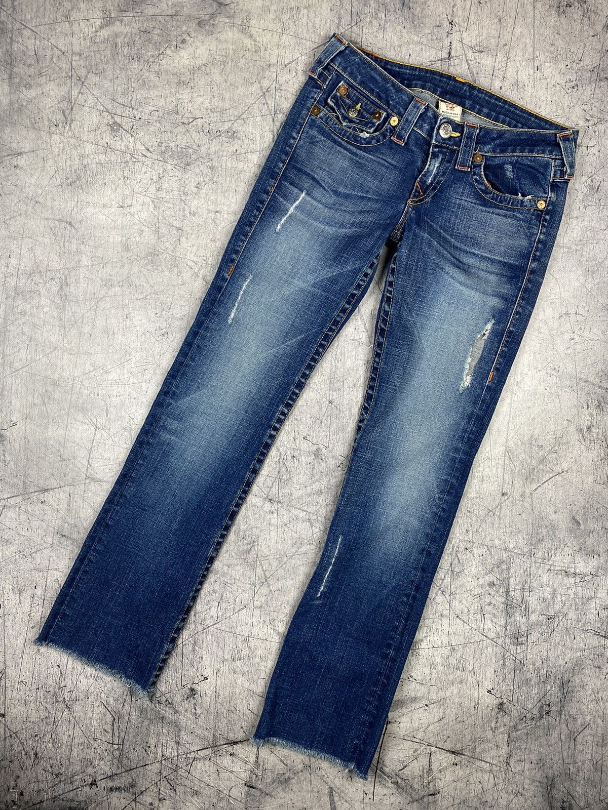 Japanese Brand × True Religion × Vintage Vintage True Religion Y2K Made in USA Jeans Size 29 Size 29" - 6 Thumbnail