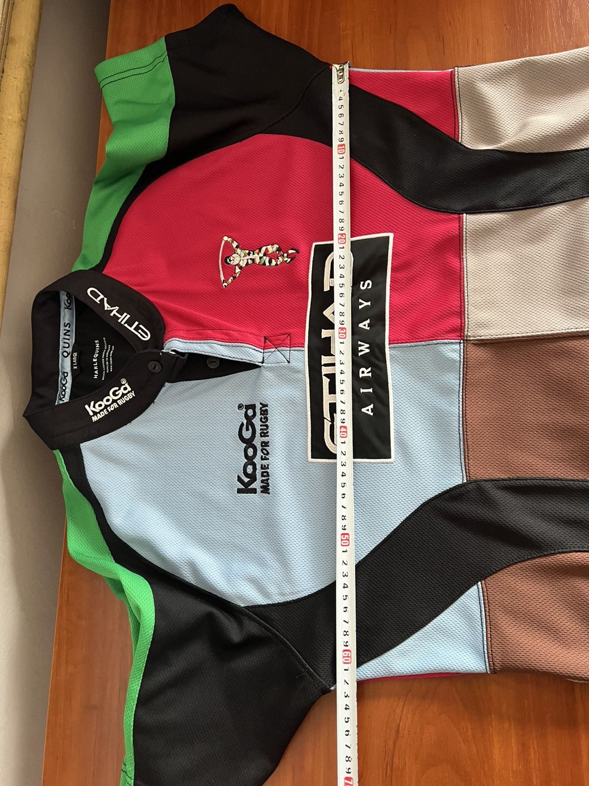 Canterbury of New Zealand 2008/09 HARLEQUINS HOME RUGBY SHIRT JERSEY KOOGA SIZE XL MEN Size US XL / EU 56 / 4 - 18 Thumbnail