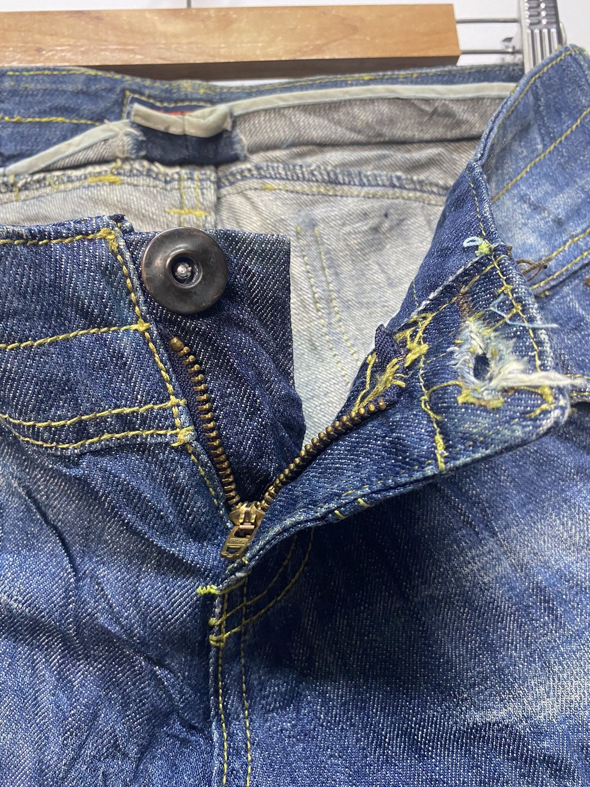 Japanese Brand Africa Taro Jeans AFT Denim Jeans Pant Sz 30 Size 30" / US 8 / IT 44 - 10 Thumbnail