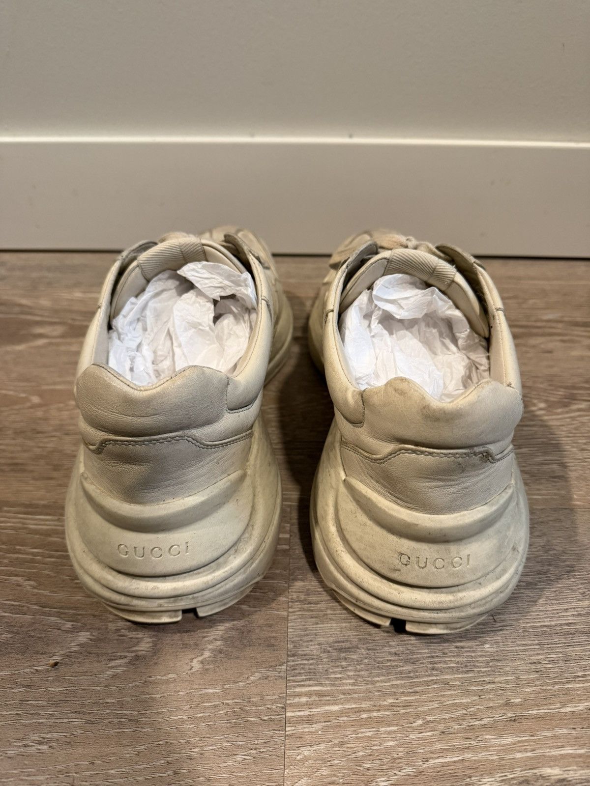 Gucci Gucci Rhyton sneakers size 11.5 Size US 11.5 / EU 44-45 - 3 Thumbnail