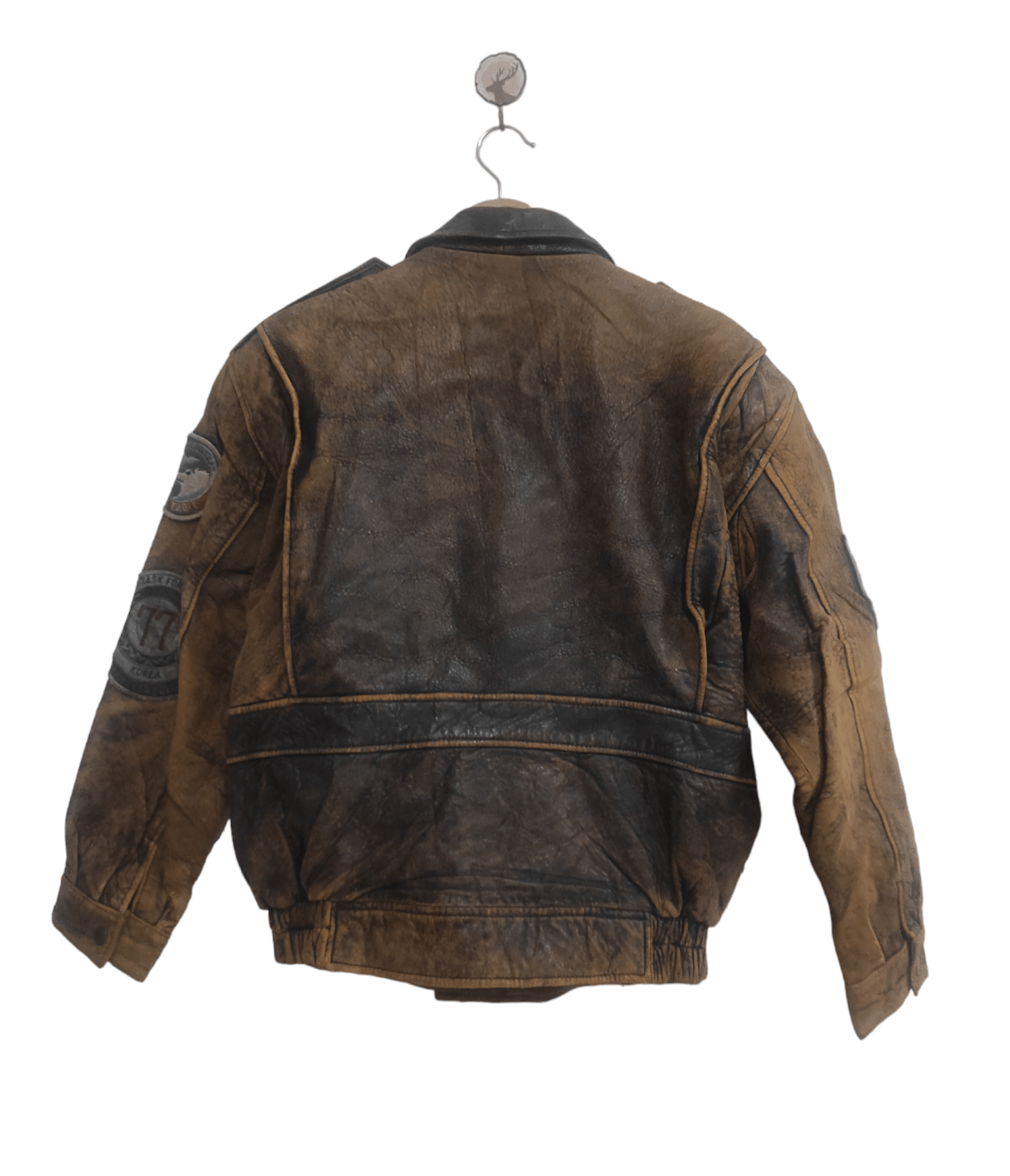 Japanese Brand Vintage A2 Flyer Leather Jacket Size US M / EU 48-50 / 2 - 2 Thumbnail