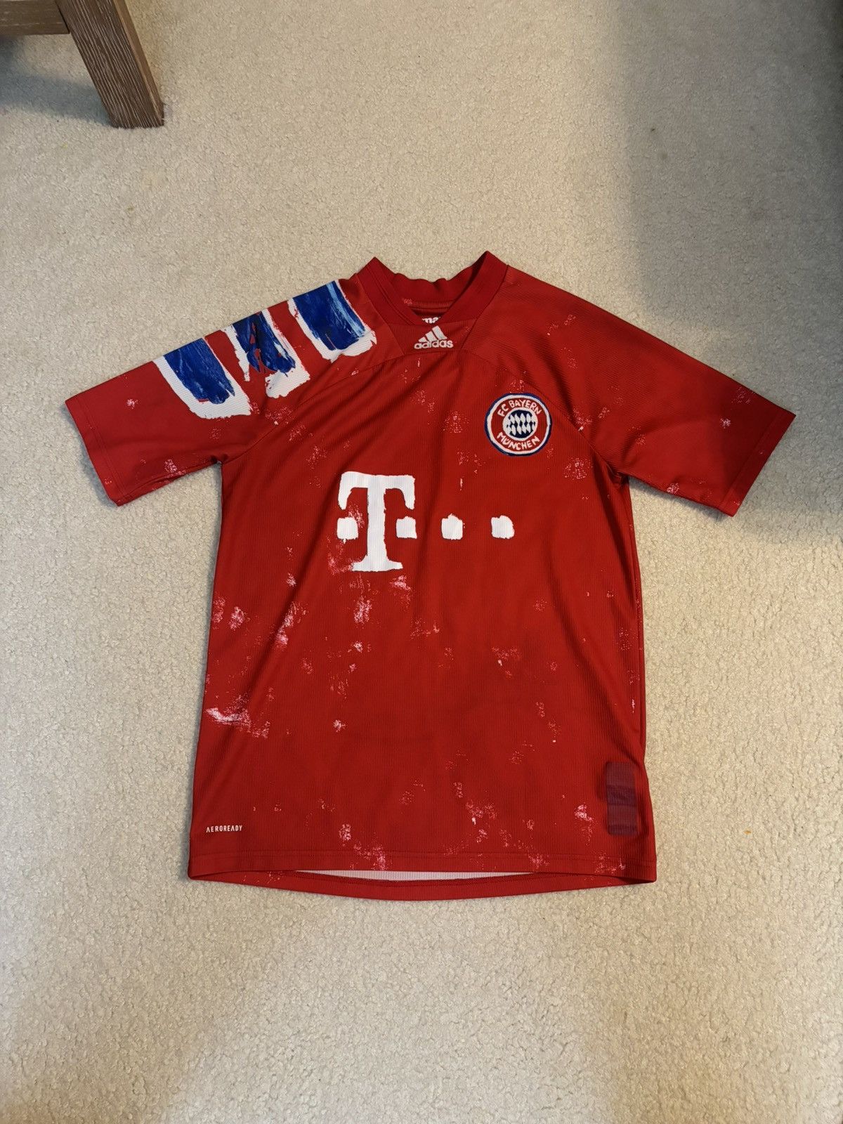 Adidas × Pharrell adidas Humanrace Bayern Munich Munchen Jersey Red Size US XL / EU 56 / 4 - 1 Thumbnail