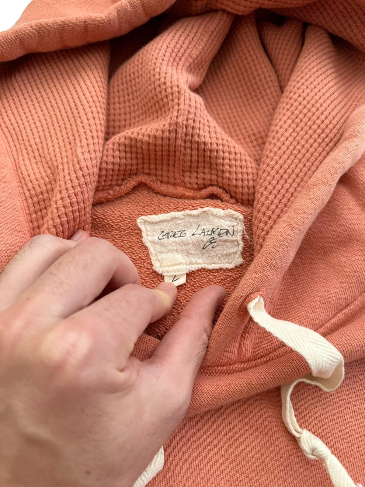 Greg Lauren Sz2 Coral Fragment Hybrid Hoodie Size US M / EU 48-50 / 2 - 7 Thumbnail