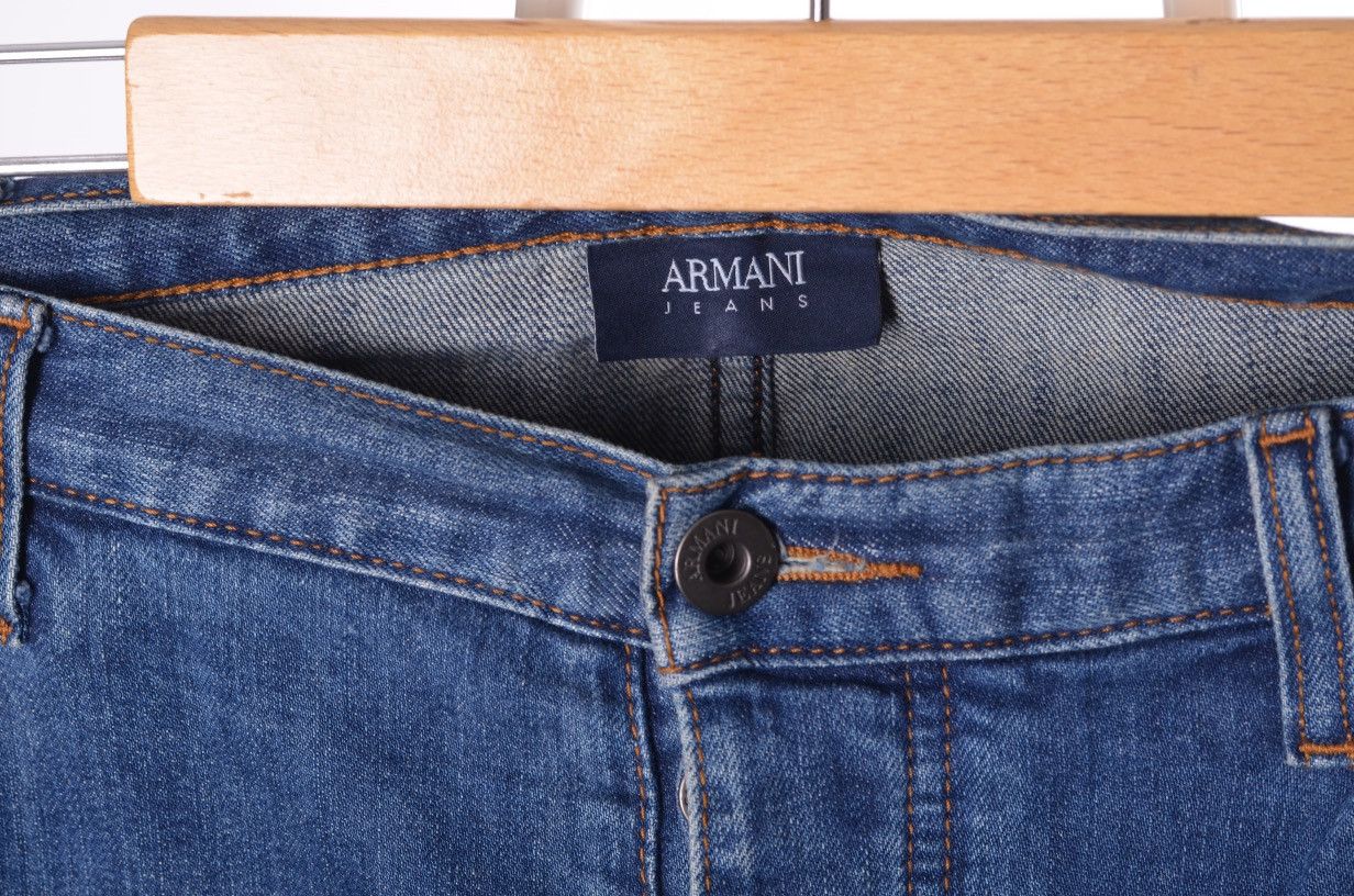 Armani Armani Vintage Pants Denim Jeans Luxury 🔥 Size US 38 / EU 54 - 4 Thumbnail