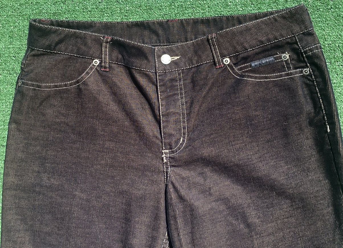 Harley Davidson Harley Davidson Black Corduroy Flare Pants 35” Waist Size 35" - 2 Thumbnail