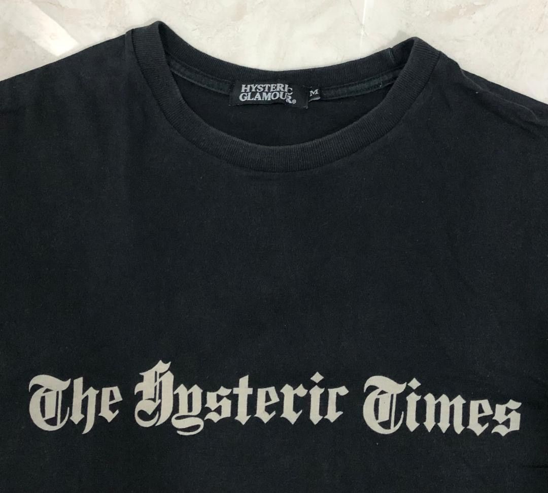 Hysteric Glamour × Japanese Brand The Hysteric Time By Hysteric Glamour Tshirt Size US M / EU 48-50 / 2 - 7 Thumbnail