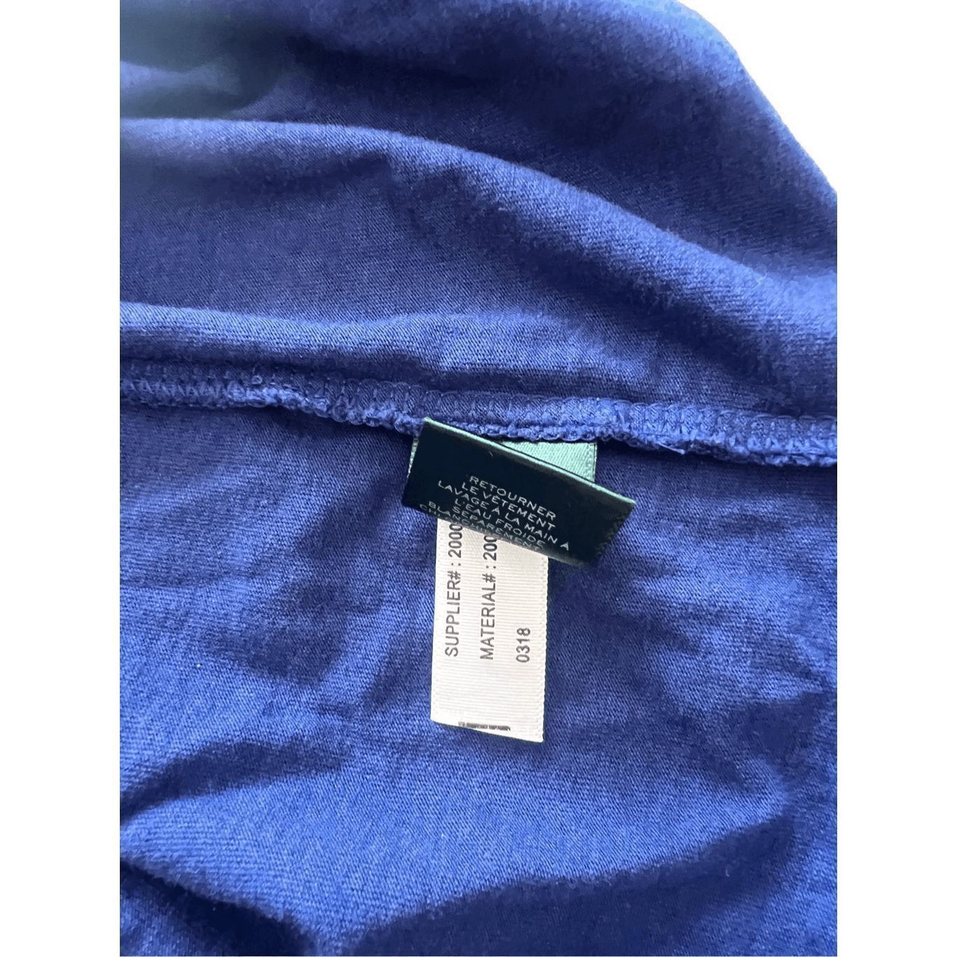 Ralph Lauren Lauren Ralph Lauren Lace-Patch V-Neck TShirt size Large Size L / US 10 / IT 46 - 3 Thumbnail