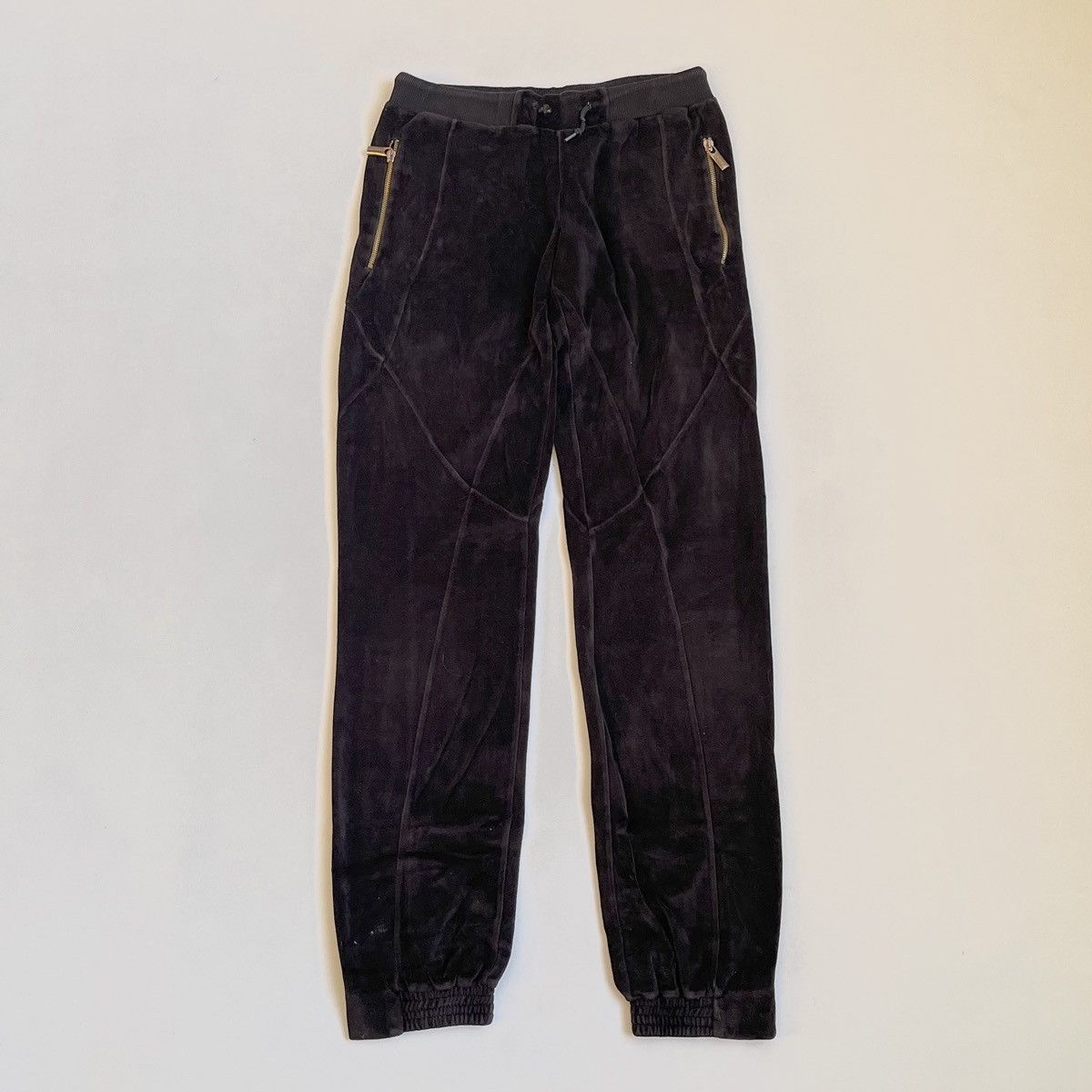 Jean Paul Gaultier JPG velours pants Made in Italy