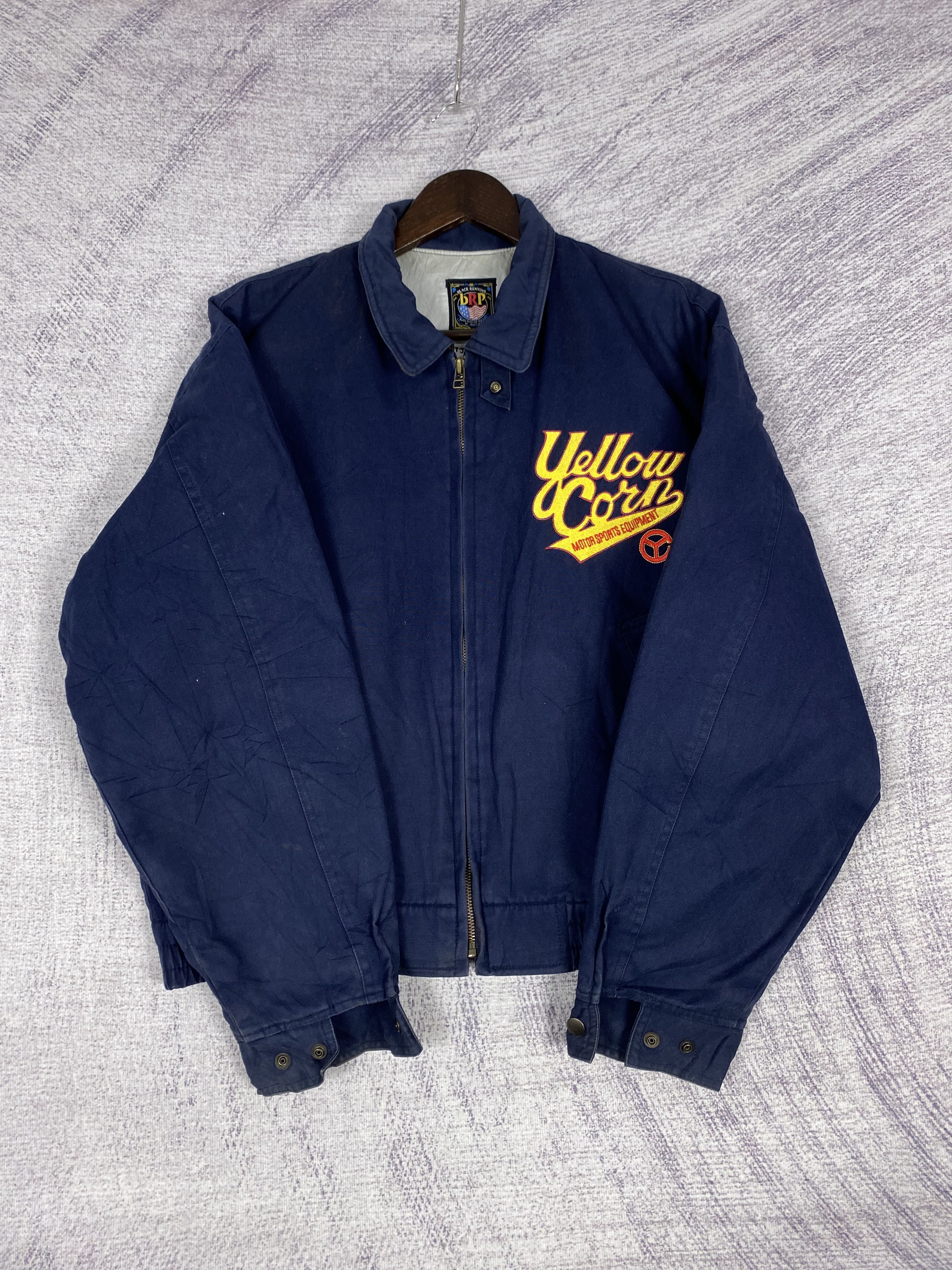 Other Vintage Yellow Corn Backside Cartoon Zip Up Canvas Jacket Size US L / EU 52-54 / 3 - 5 Thumbnail