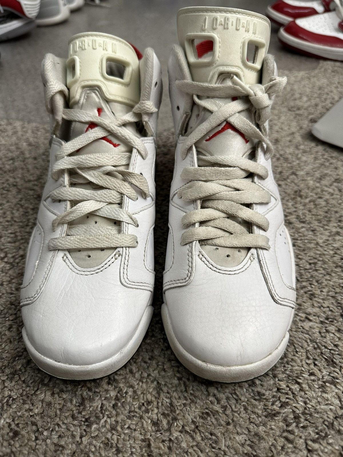 Jordan Brand Air jordan 6 red oreo - size 6.5 Size US 6.5 / EU 39-40 - 5 Thumbnail
