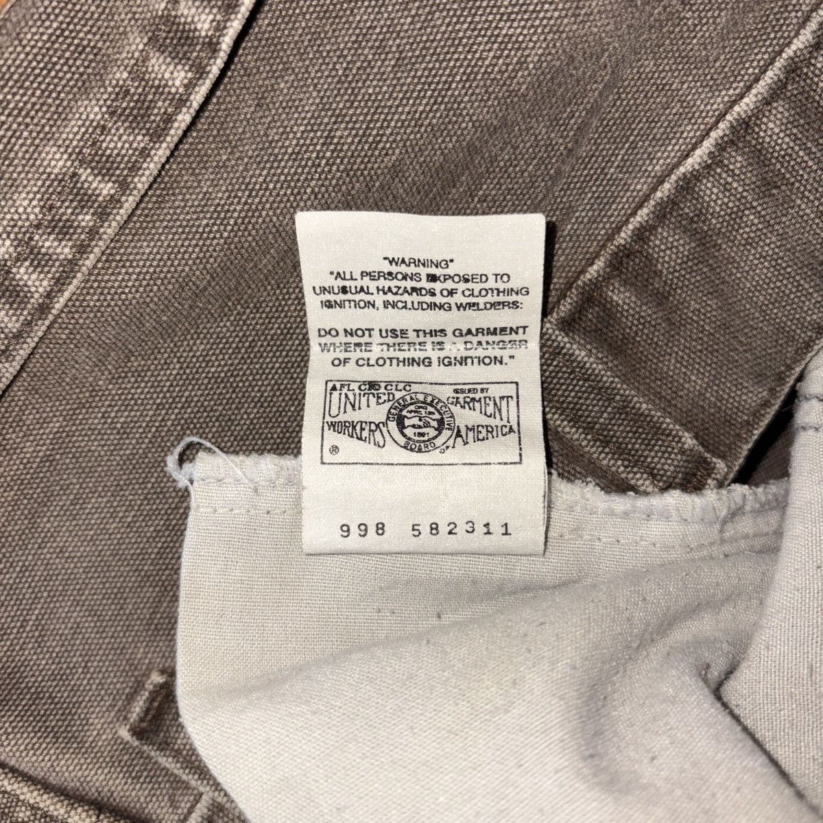 Carhartt Vintage 1998 Carhartt B12CHT RARE brown pant 32x32 USA Union Size US 32 / EU 48 - 3 Thumbnail