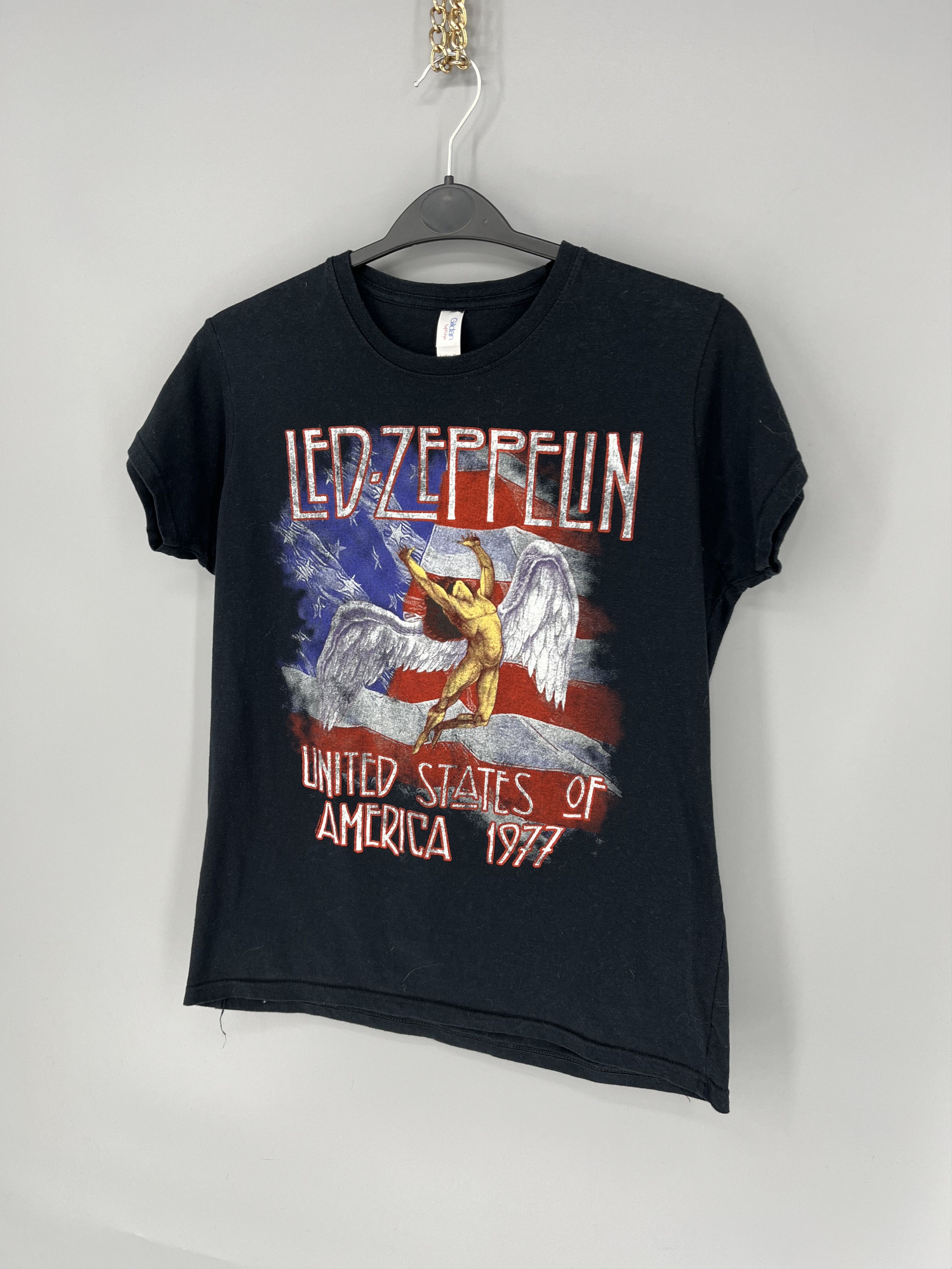 Band Tees Vintage Y2K United States Led Zeppelin Womens Tee Size M / US 6-8 / IT 42-44 - 3 Thumbnail