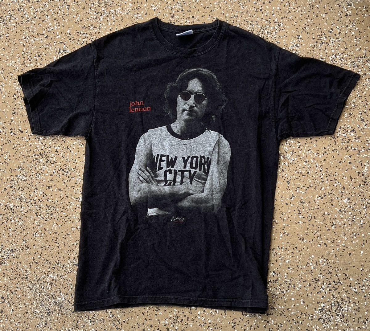 Band Tees × Vintage (AS SEEN ON JAY-Z) John Lennon 1990s Vintage Tee Size US M / EU 48-50 / 2 - 1 Thumbnail
