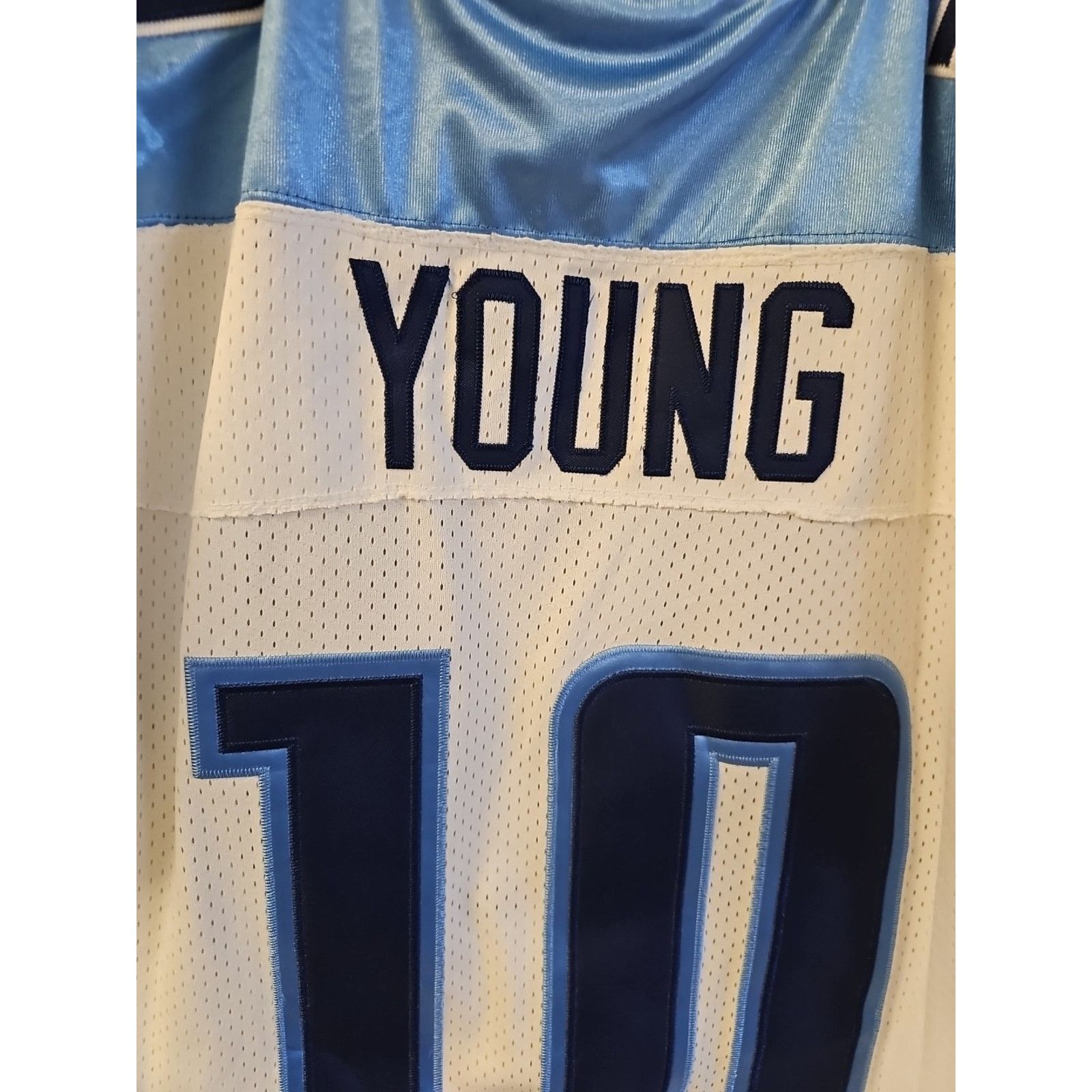Reebok Tennessee Titans #10 Vince Young Reebok Jersey Size 50 Size US XXL / EU 58 / 5 - 11 Thumbnail