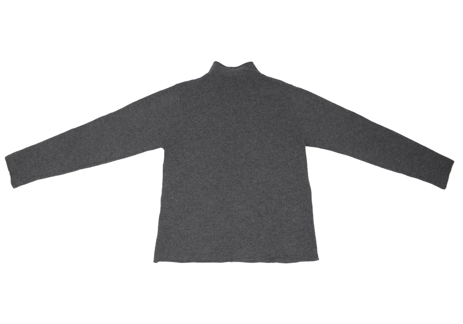 Yohji Yamamoto Yohji Yamamoto Wool Blend Design Neck Sweater Size US L / EU 52-54 / 3 - 9 Thumbnail