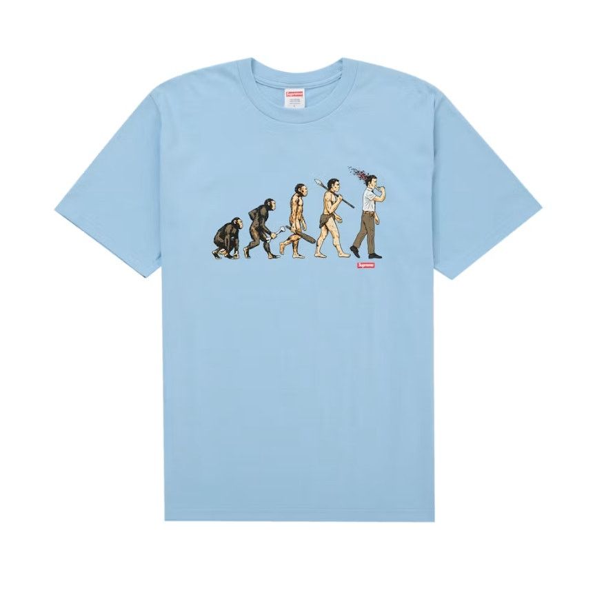 Supreme Supreme Evolution Tee Light Blue XL NWT SS26 Authentic Size US XL / EU 56 / 4 - 2 Thumbnail