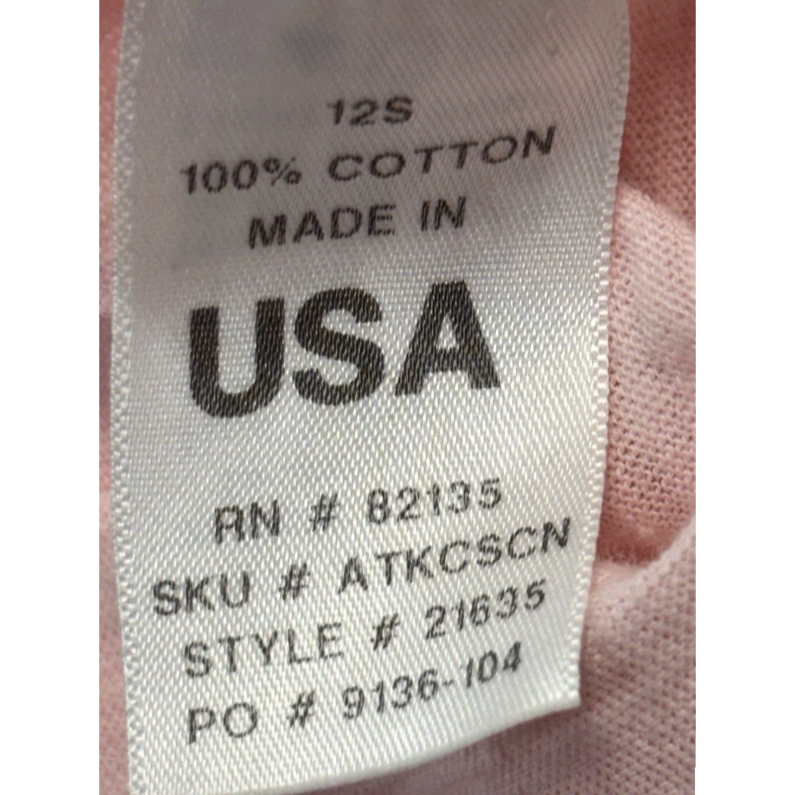 Vintage Vintage Fresh Produce Women's Tank Top Sz Medium Pink Cotton Scoop Neck USA 90s Sleeveless Size M / US 6-8 / IT 42-44 - 7 Thumbnail