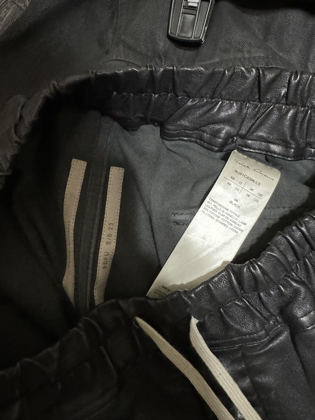 Rick Owens Rick Owens Leather Mastadon Size US 31 - 5 Thumbnail