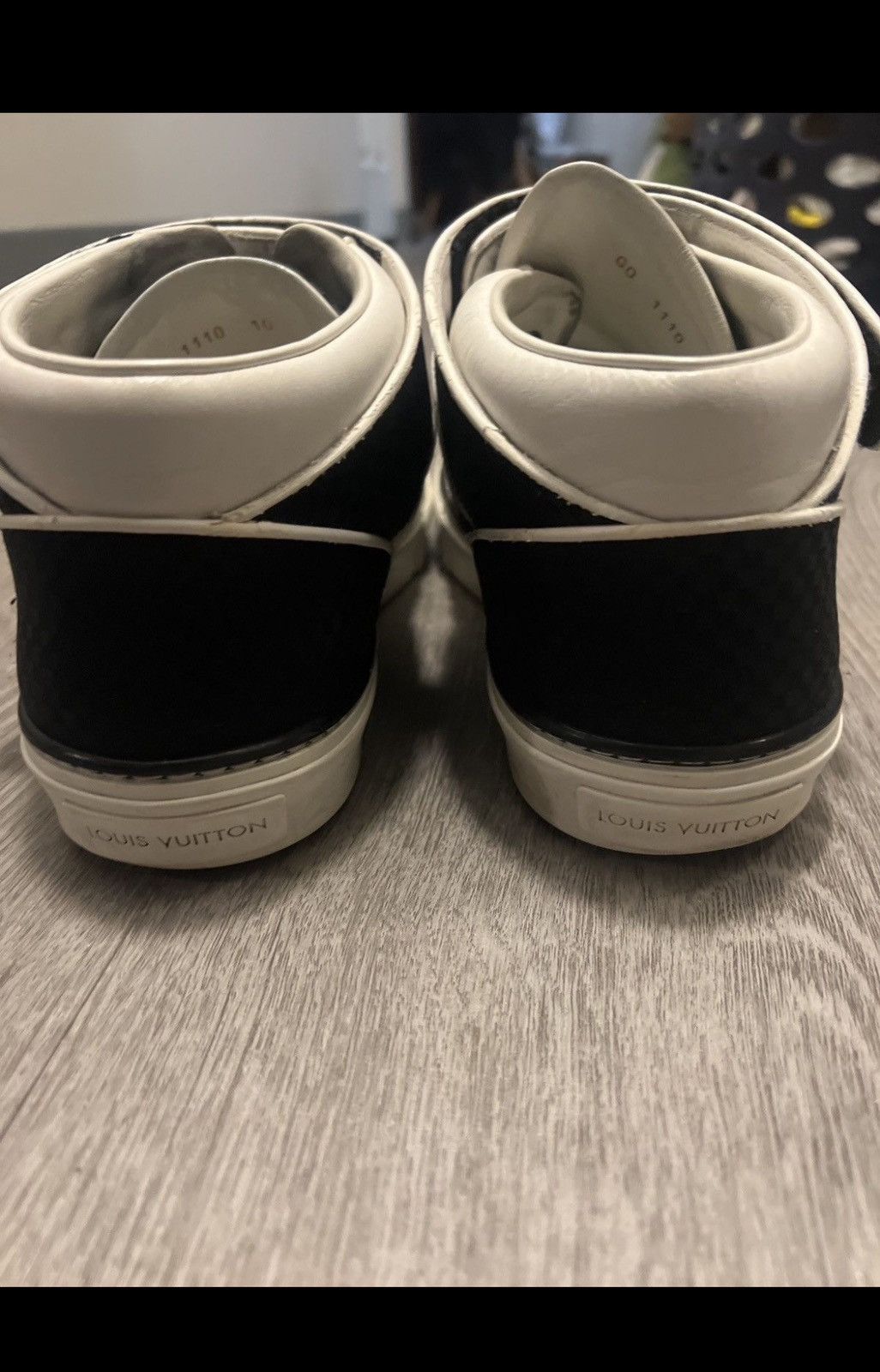Louis Vuitton Louis Vuitton Black Damier Alcapulco Sneakers Size US 11 / EU 44 - 7 Thumbnail
