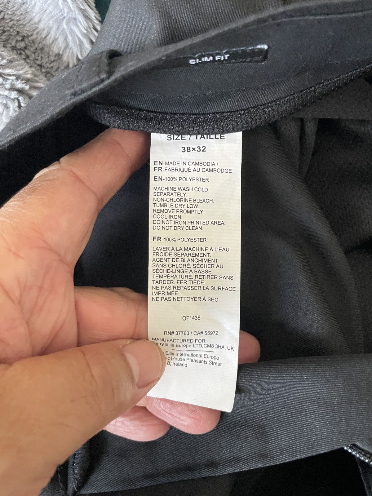 Perry Ellis Slim Fit Cargo pants nwt 79.50 Size US 38 / EU 54 - 10 Thumbnail