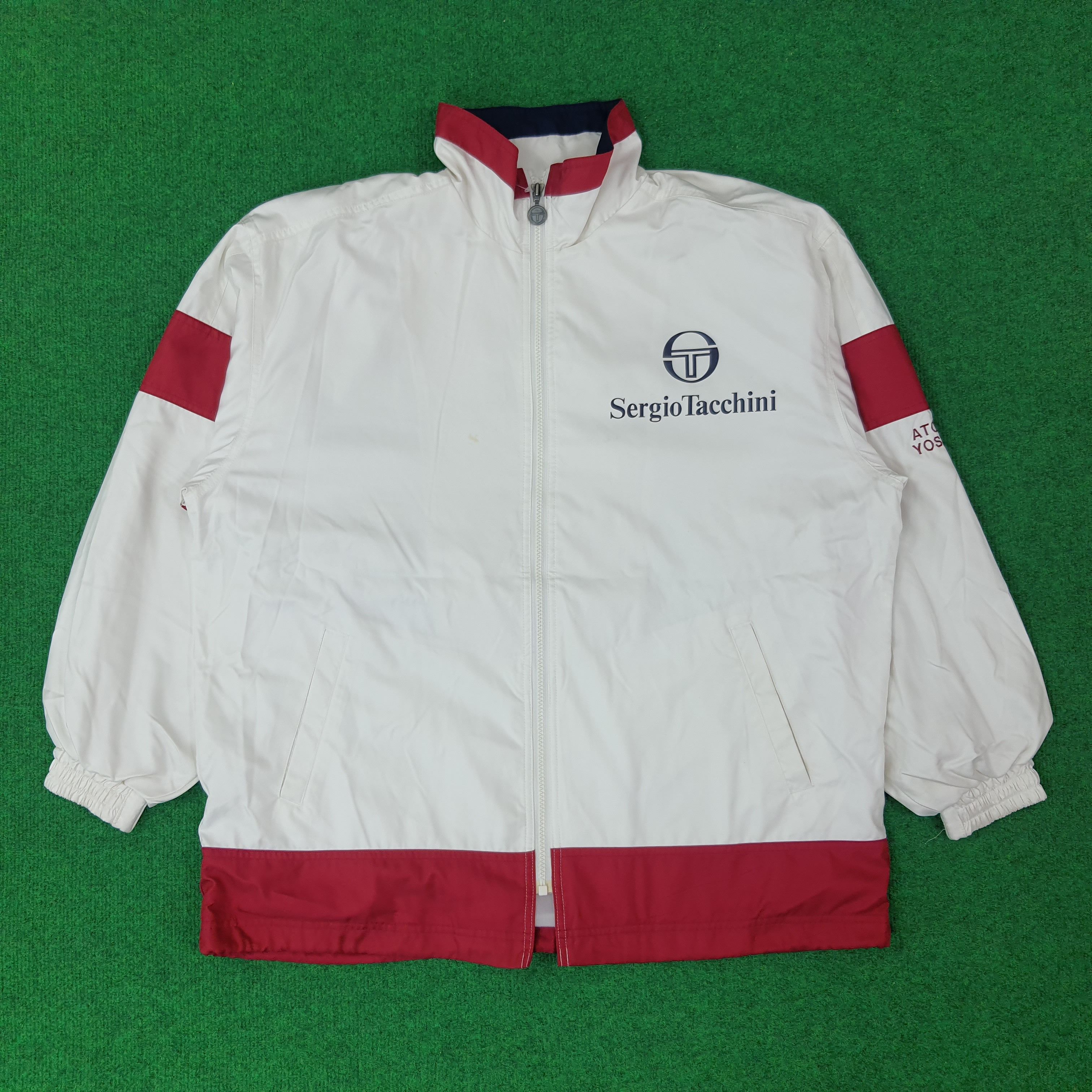 Sergio Tacchini Vintage Sergio Tacchini Selected Member 1996 Jacket C224N10 Size US L / EU 52-54 / 3 - 1 Thumbnail