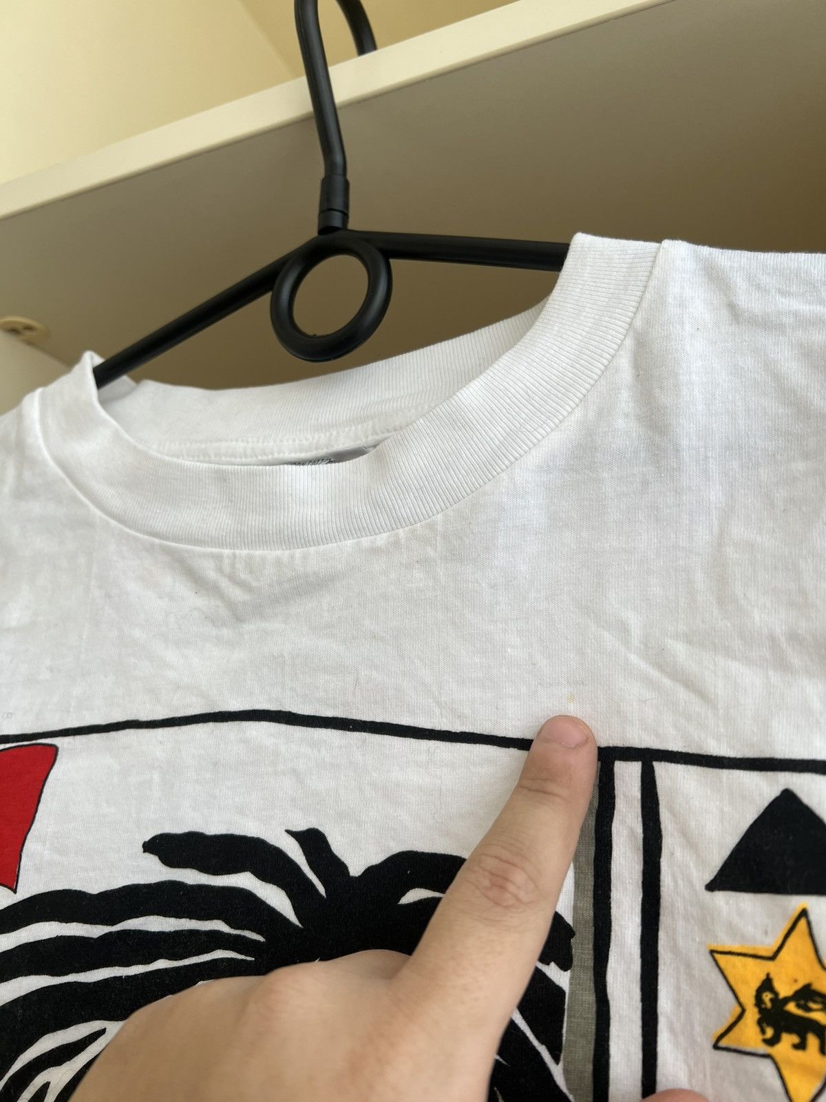 Vintage Vintage Bob Marley Jamaican Style T-Shirt Rare Rasta Freedom Size US L / EU 52-54 / 3 - 7 Thumbnail