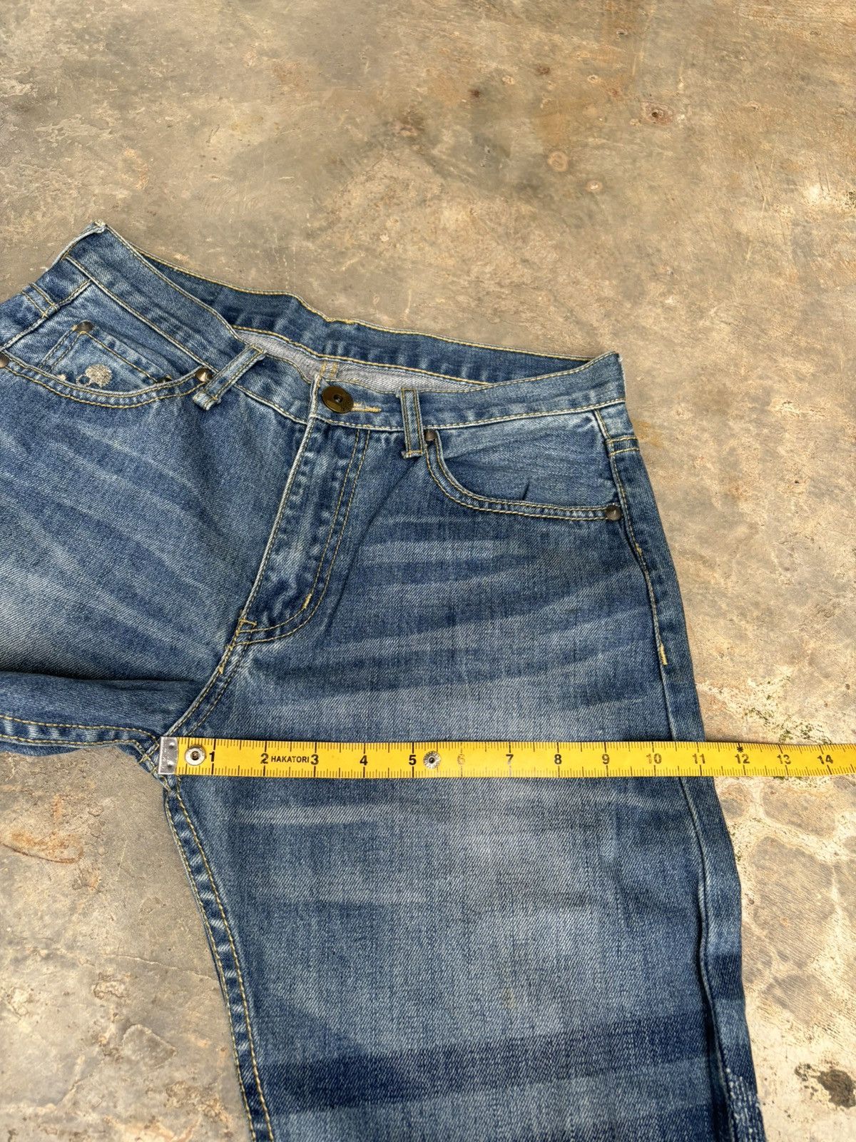 Hysteric Glamour × Japanese Brand Japanese Skull Ifsixwasnine Lgb Punk Style Jeans Size US 30 / EU 46 - 16 Thumbnail