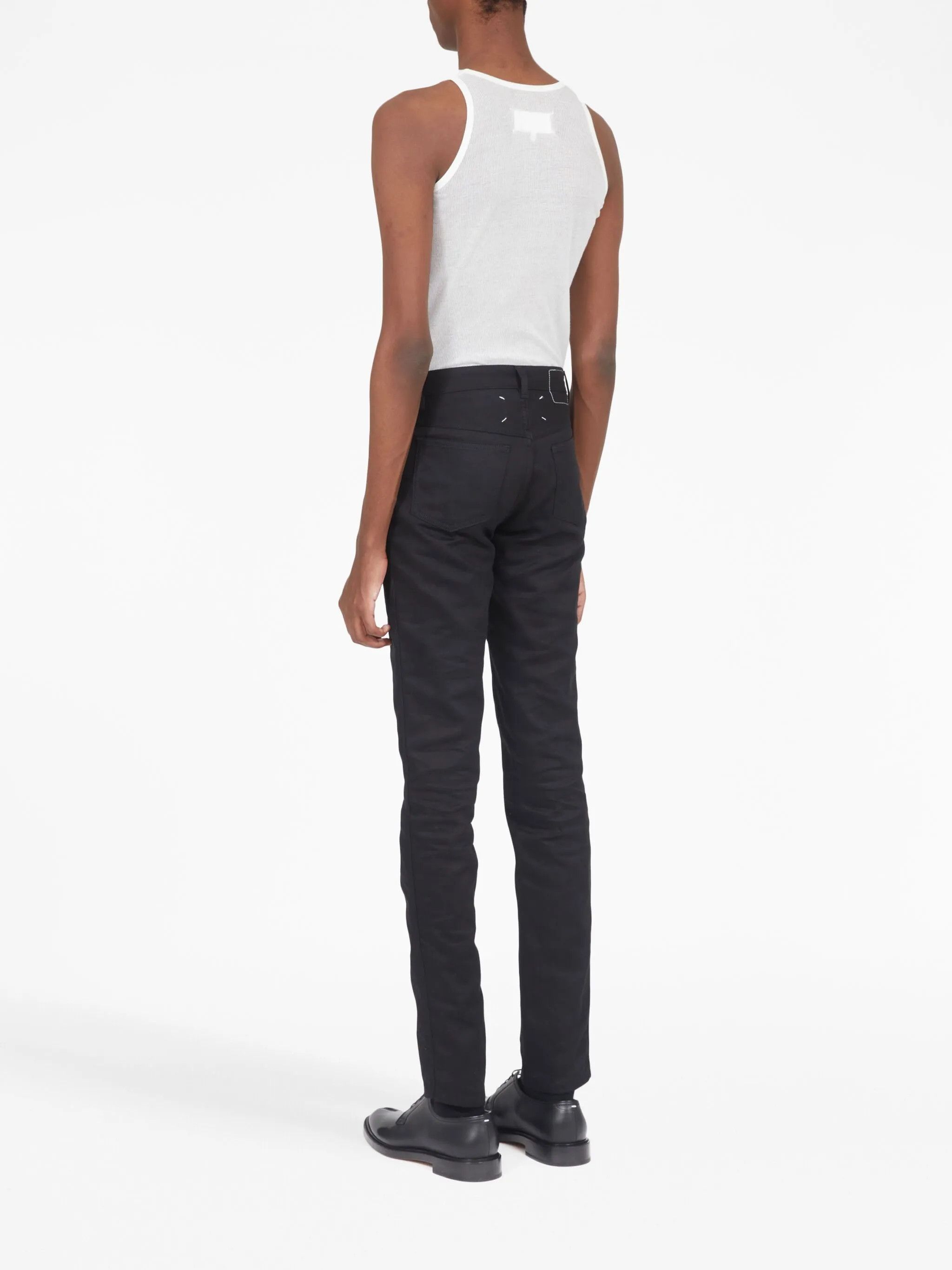 Maison Margiela oc11z0925 Skinny Jeans in Black Size US 36 / EU 52 - 5 Thumbnail